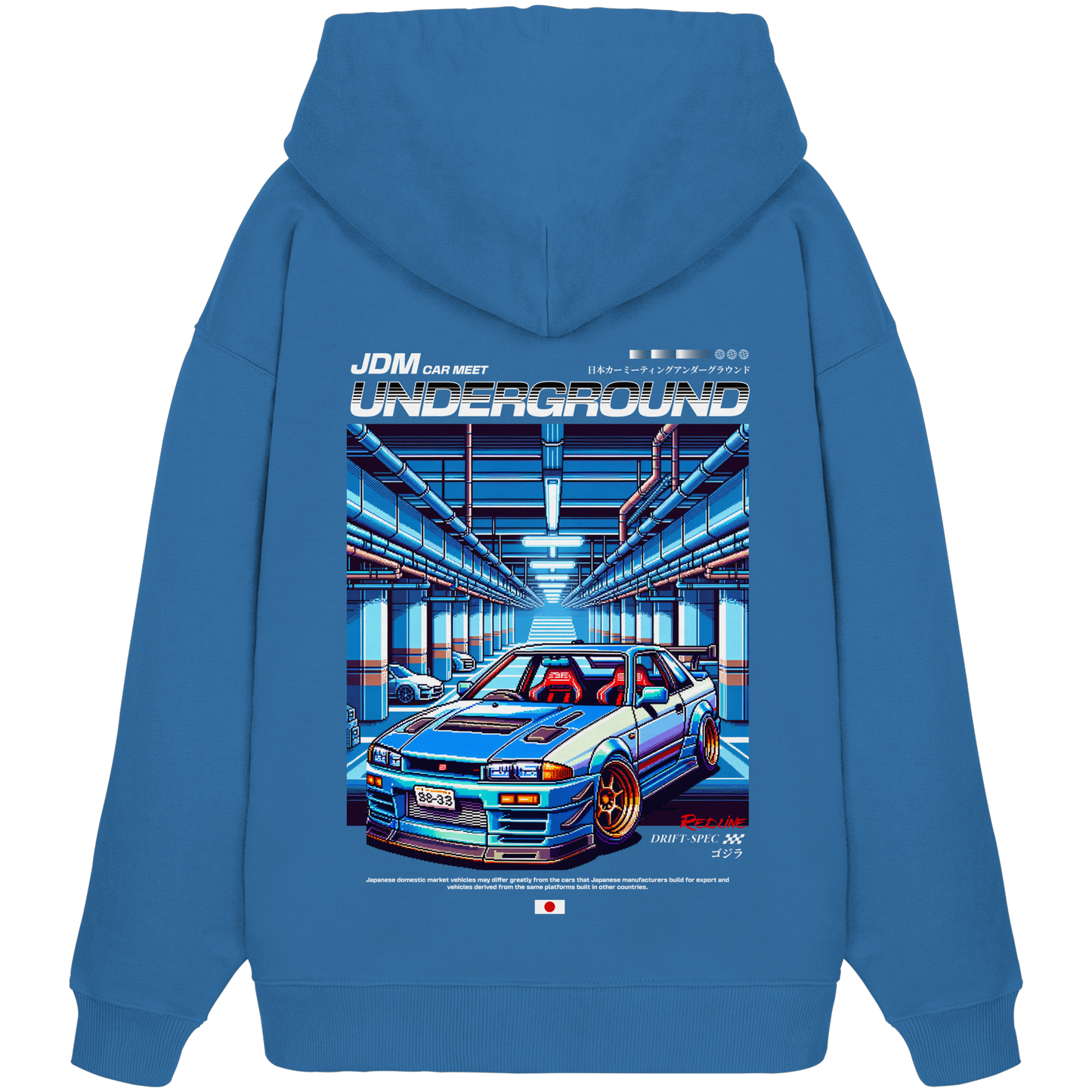 Car Style Japan Premium 350 g/m² - Oversize Hoodie