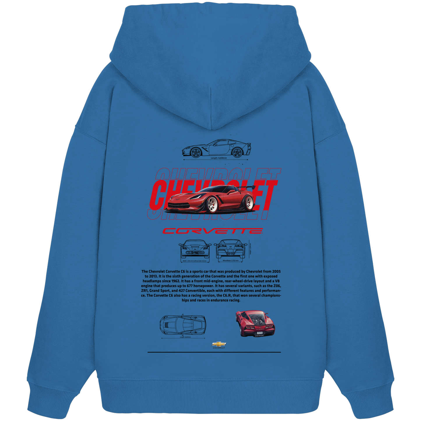 Car's Premium 350 g/m²- Oversize Hoodie