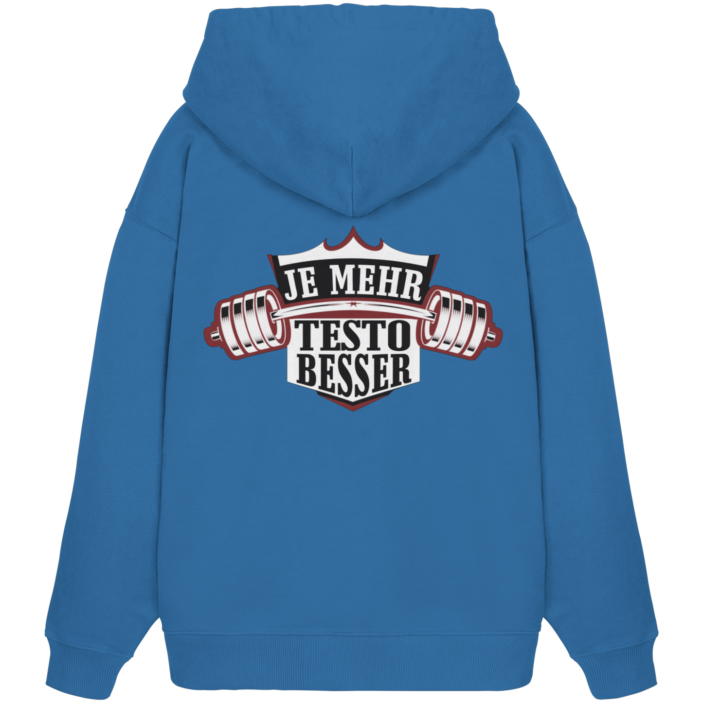 Fitness Je Mehr - Premium 350 g/m² Oversize Hoodie