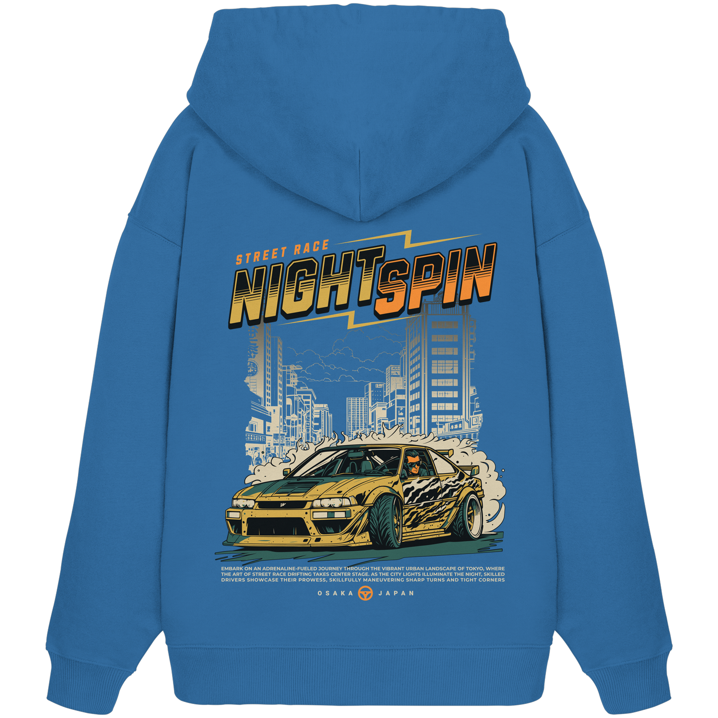 Car Style Japan Premium 350 g/m² - Oversize Hoodie