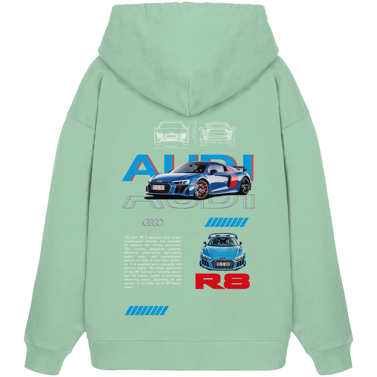 Car's Premium 350g/m²- Oversize Hoodie