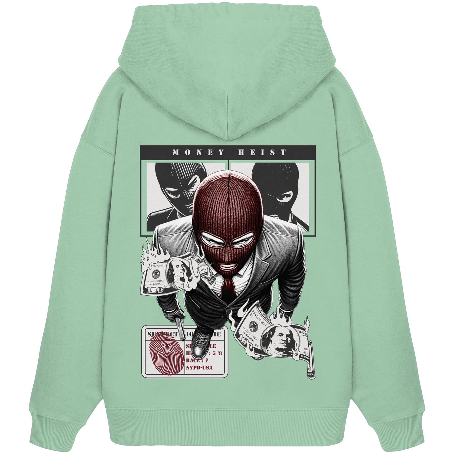 Money - Premium 350 g/m² Oversize Hoodie