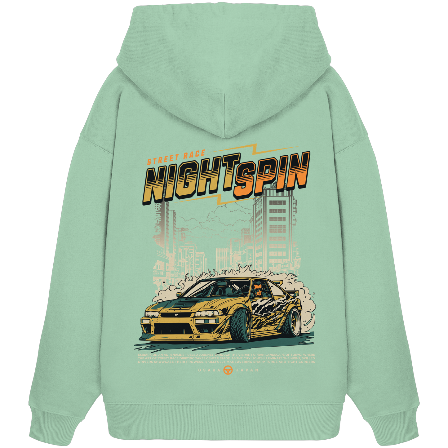 Car Style Japan Premium 350 g/m² - Oversize Hoodie