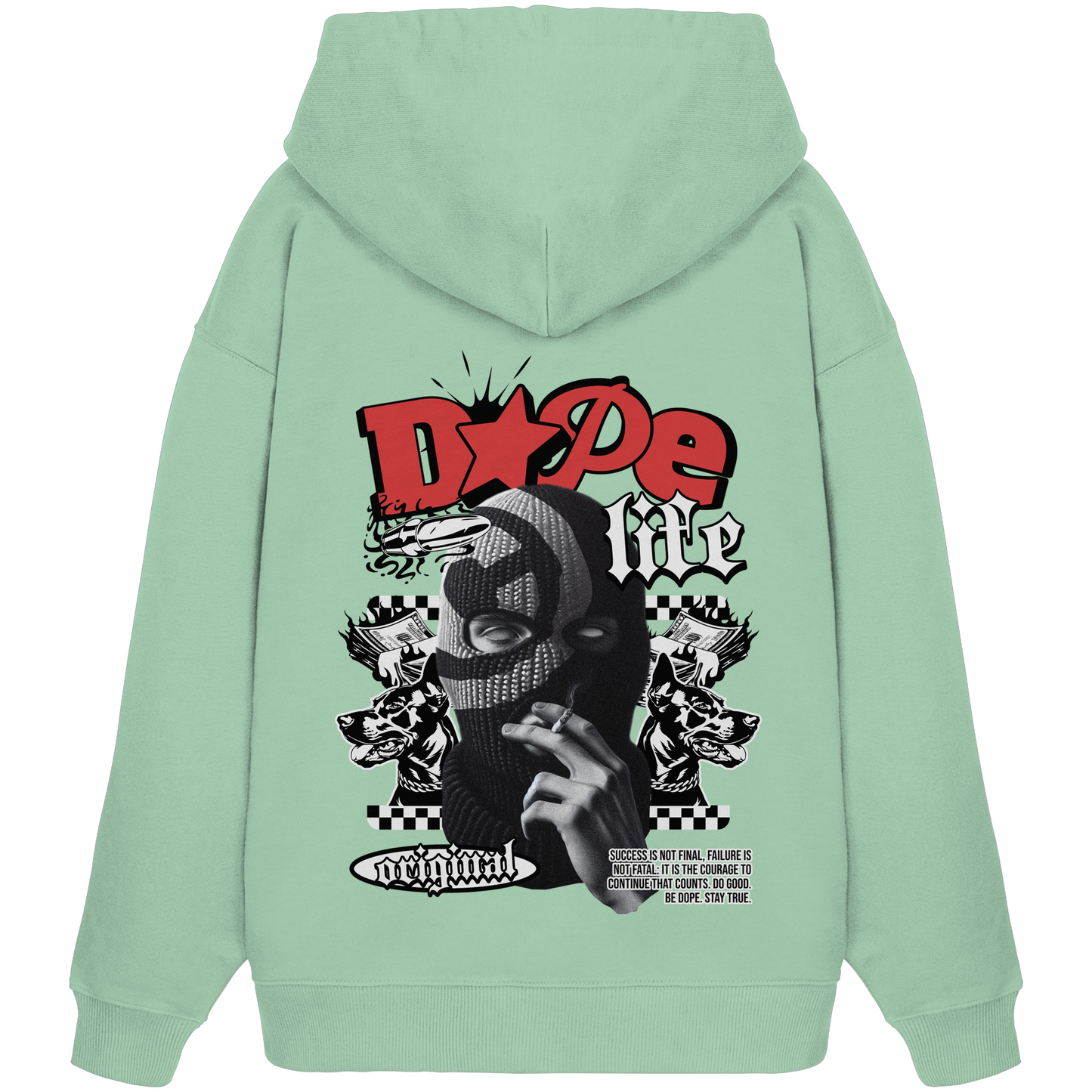 Dope - Premium 350 g/m² Oversize Hoodie
