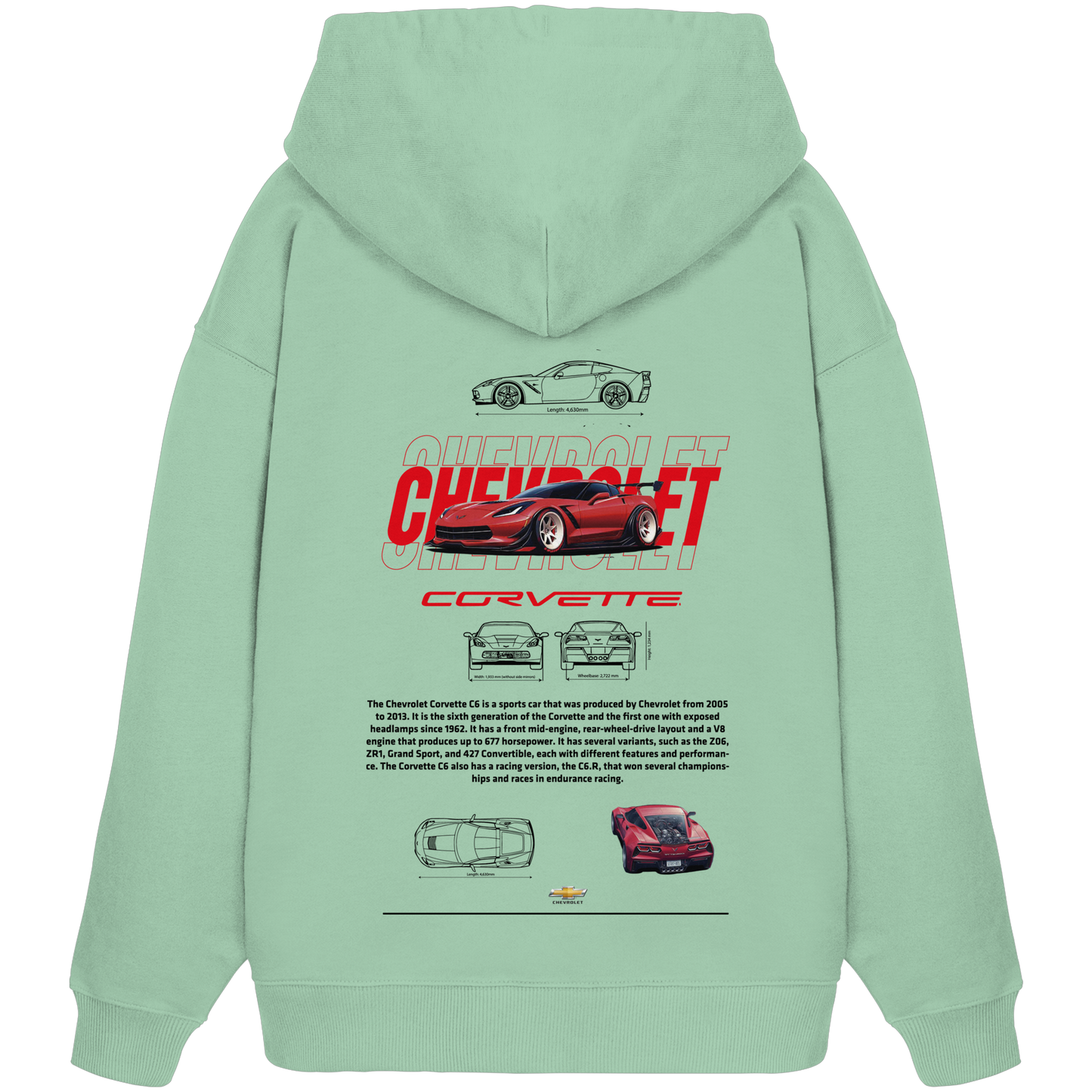 Car's Premium 350 g/m²- Oversize Hoodie