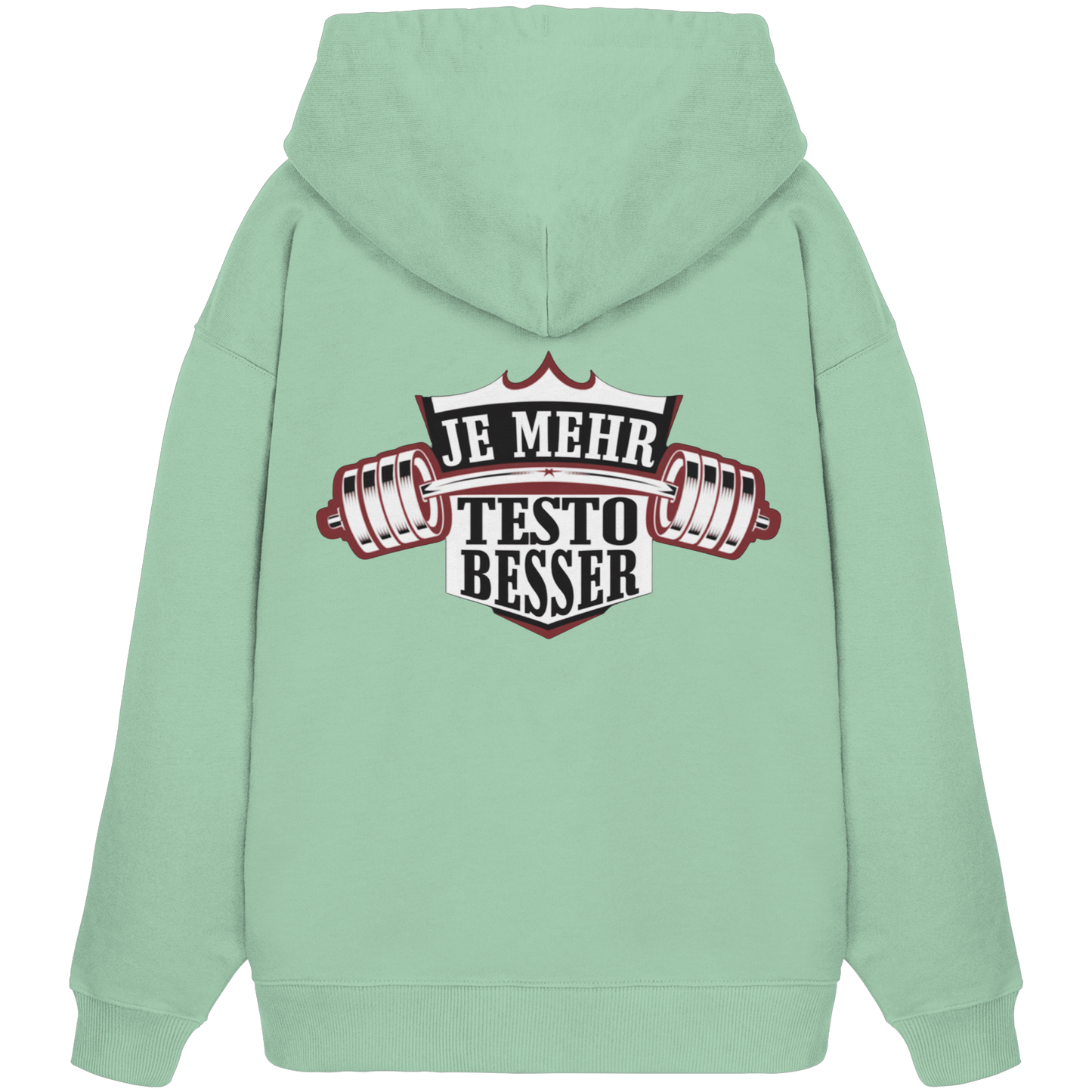 Fitness Je Mehr - Premium 350 g/m² Oversize Hoodie