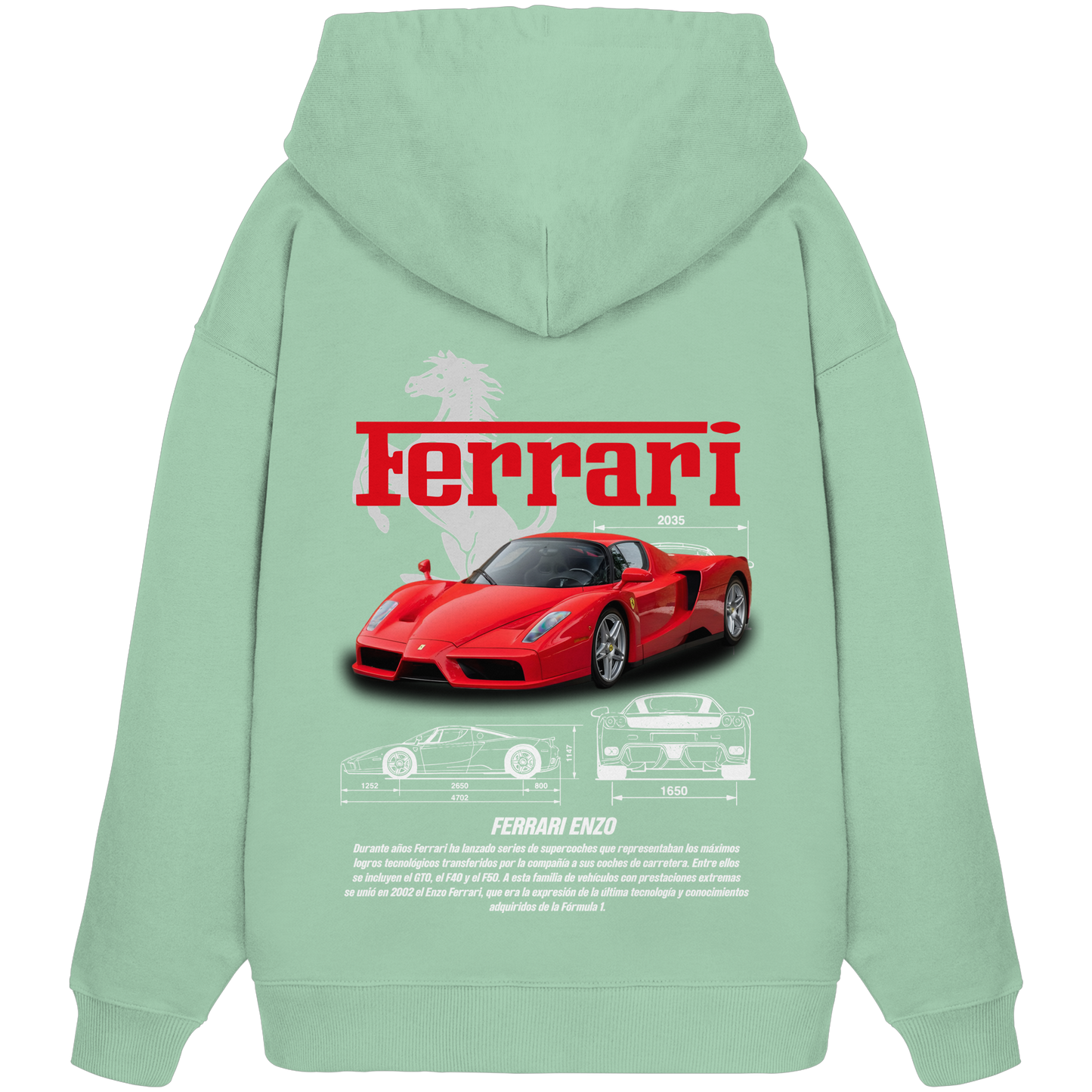 Car's Premium 350 g/m² - Oversize Hoodie