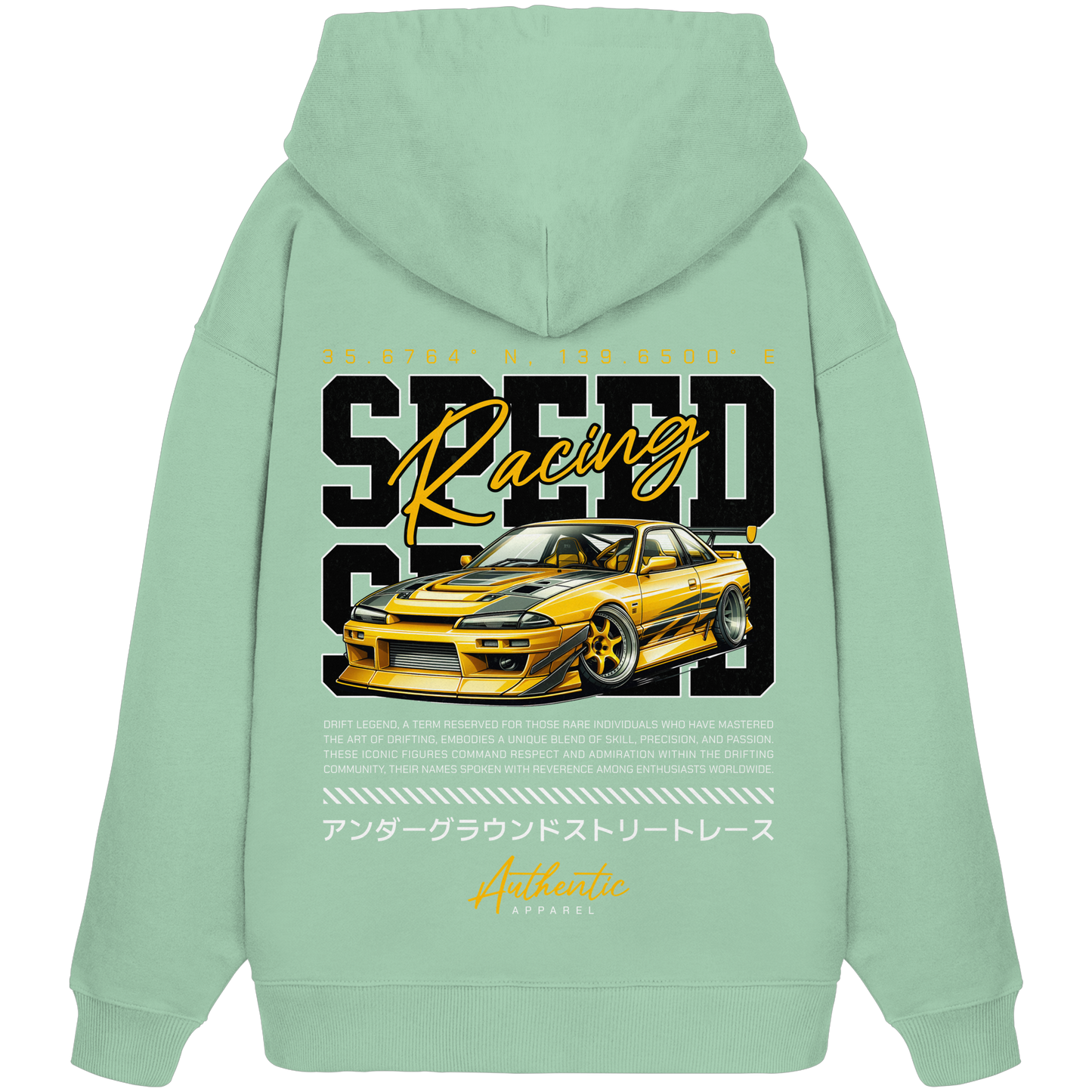 Car Style Japan Premium 320 g/m² - Oversize Hoodie