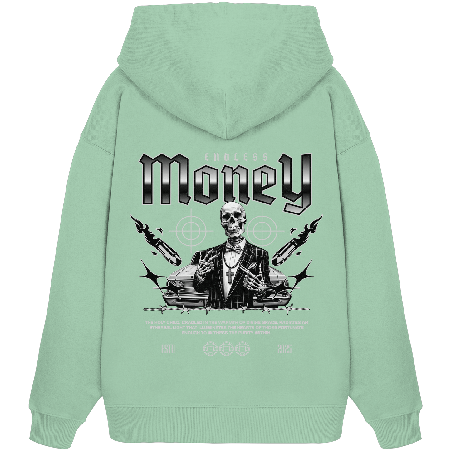 Money - Premium 350 g/m² Oversize Hoodie