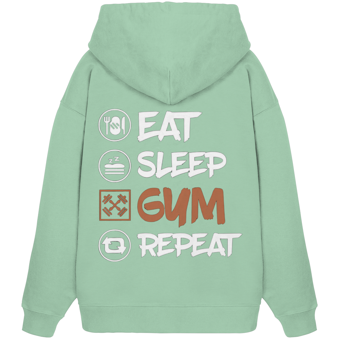 Fitness EAT - Premium 350g/m² Oversize Hoodie