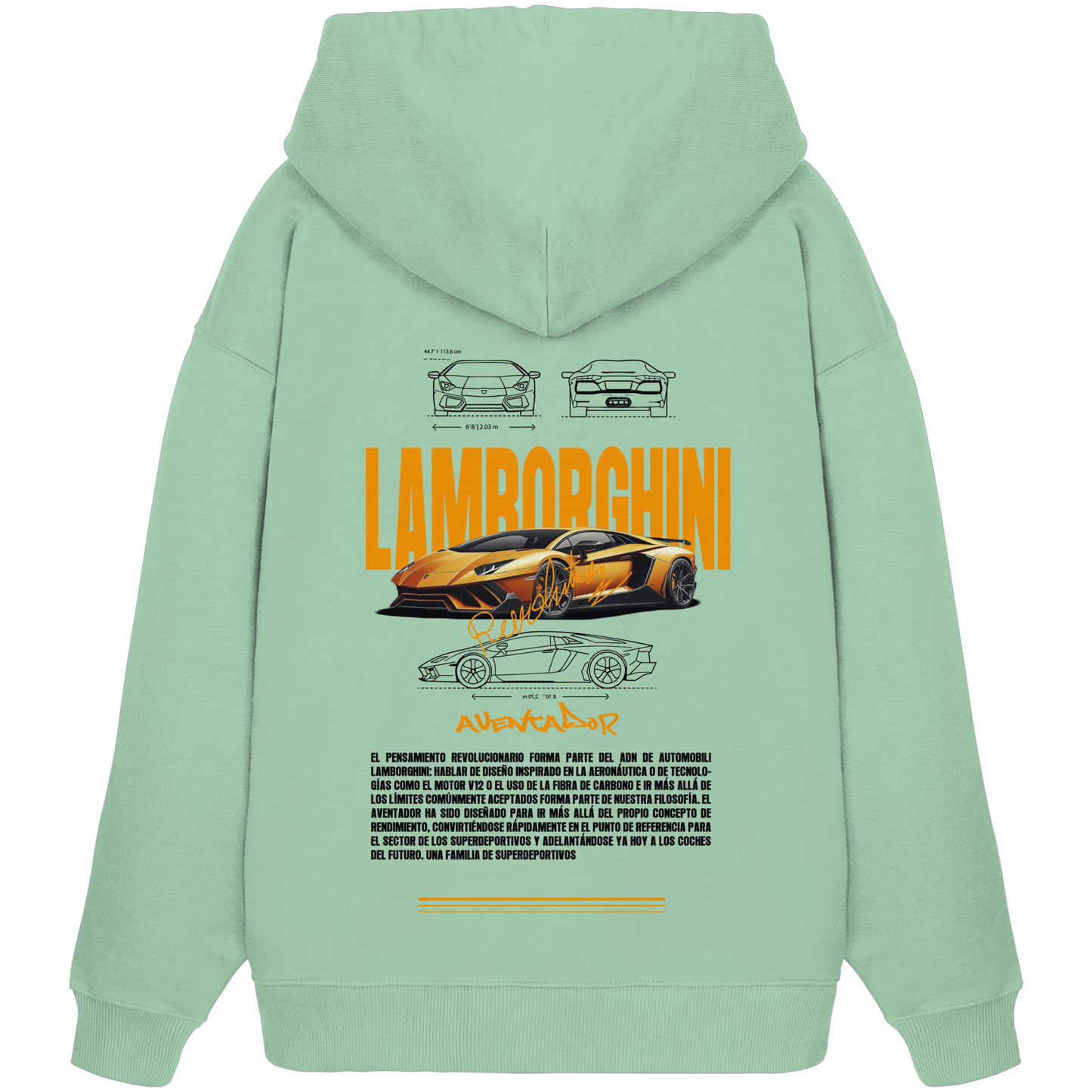 Car's Premium 350 g/m² - Oversize Hoodie