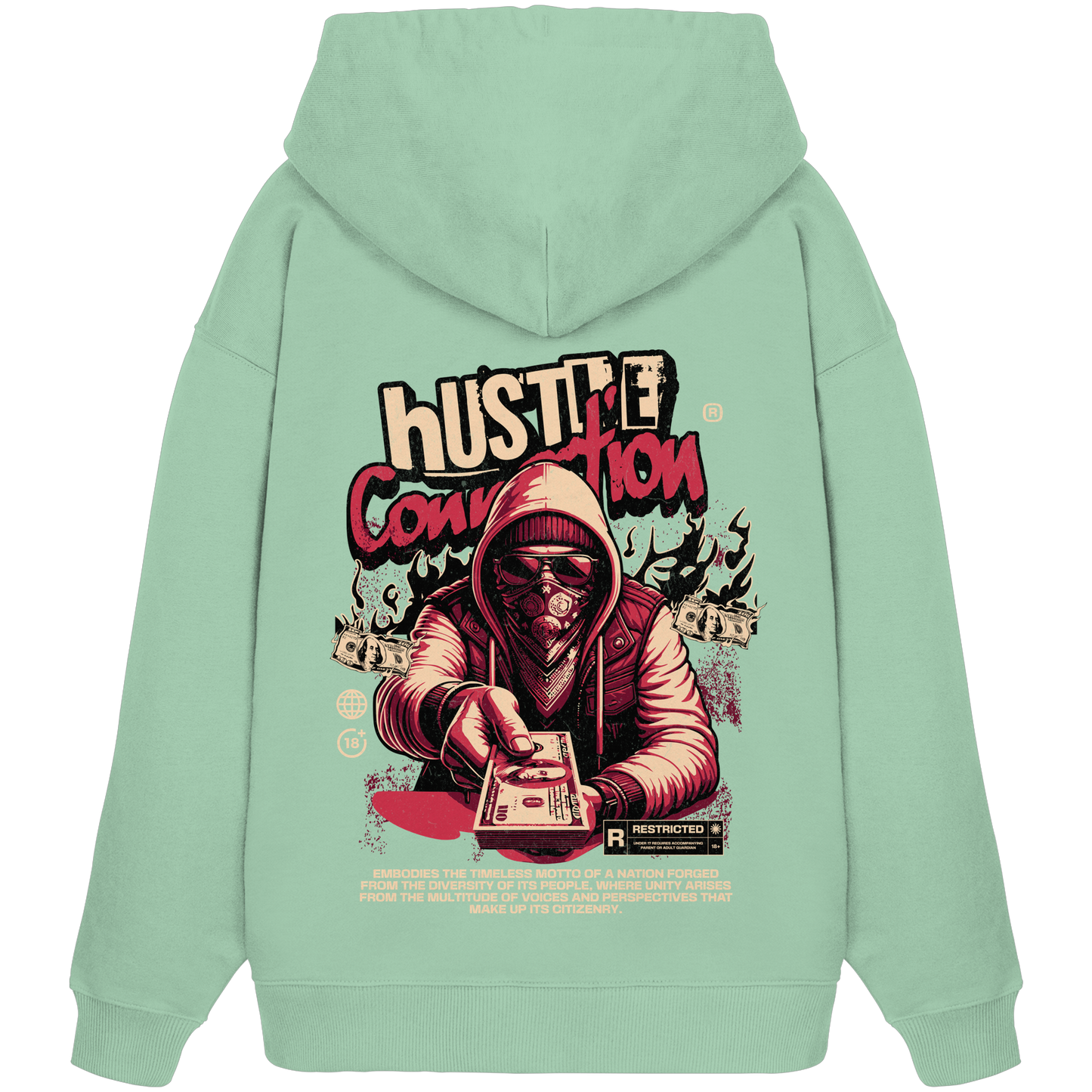 Money - Premium 350g/m² Oversize Hoodie