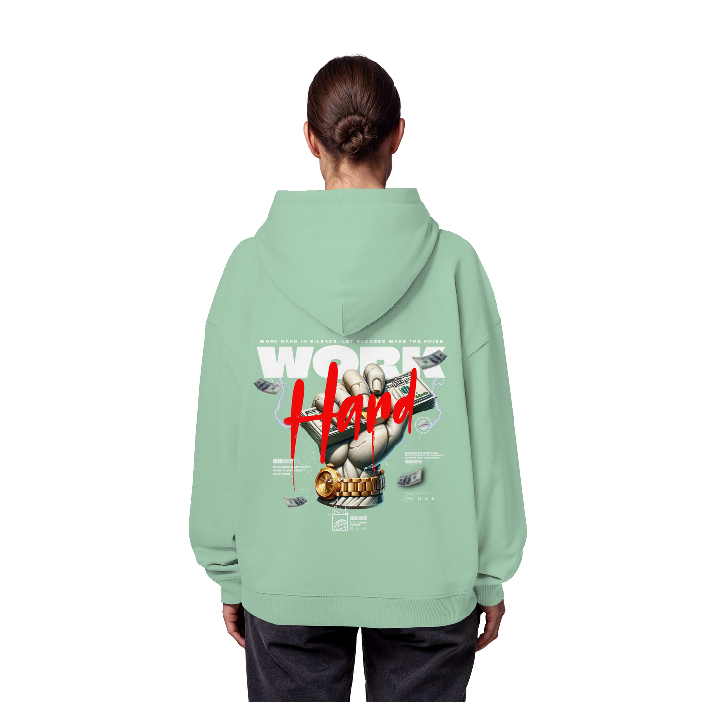 Money - Premium 350 g/m² Oversize Hoodie