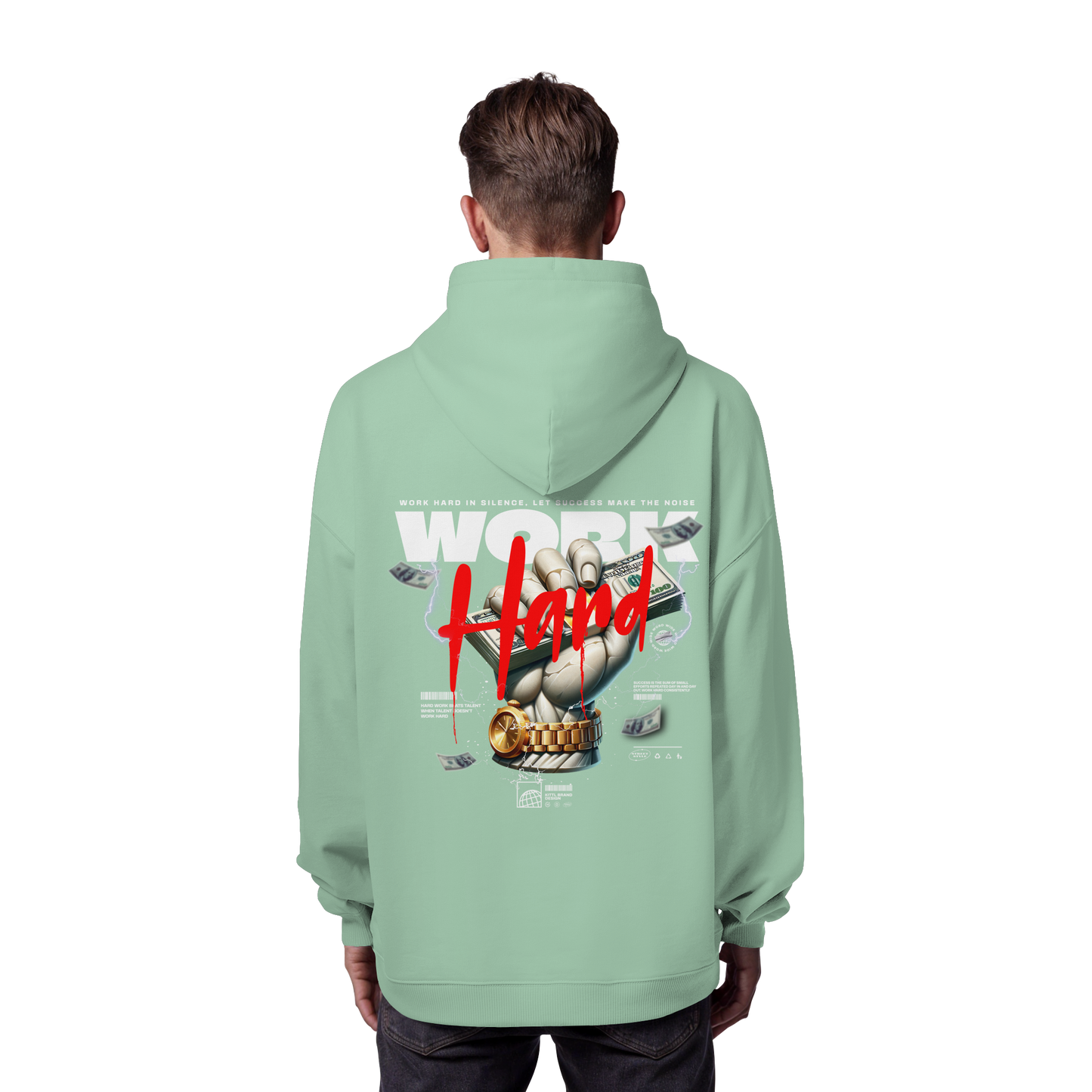Money - Premium 350 g/m² Oversize Hoodie