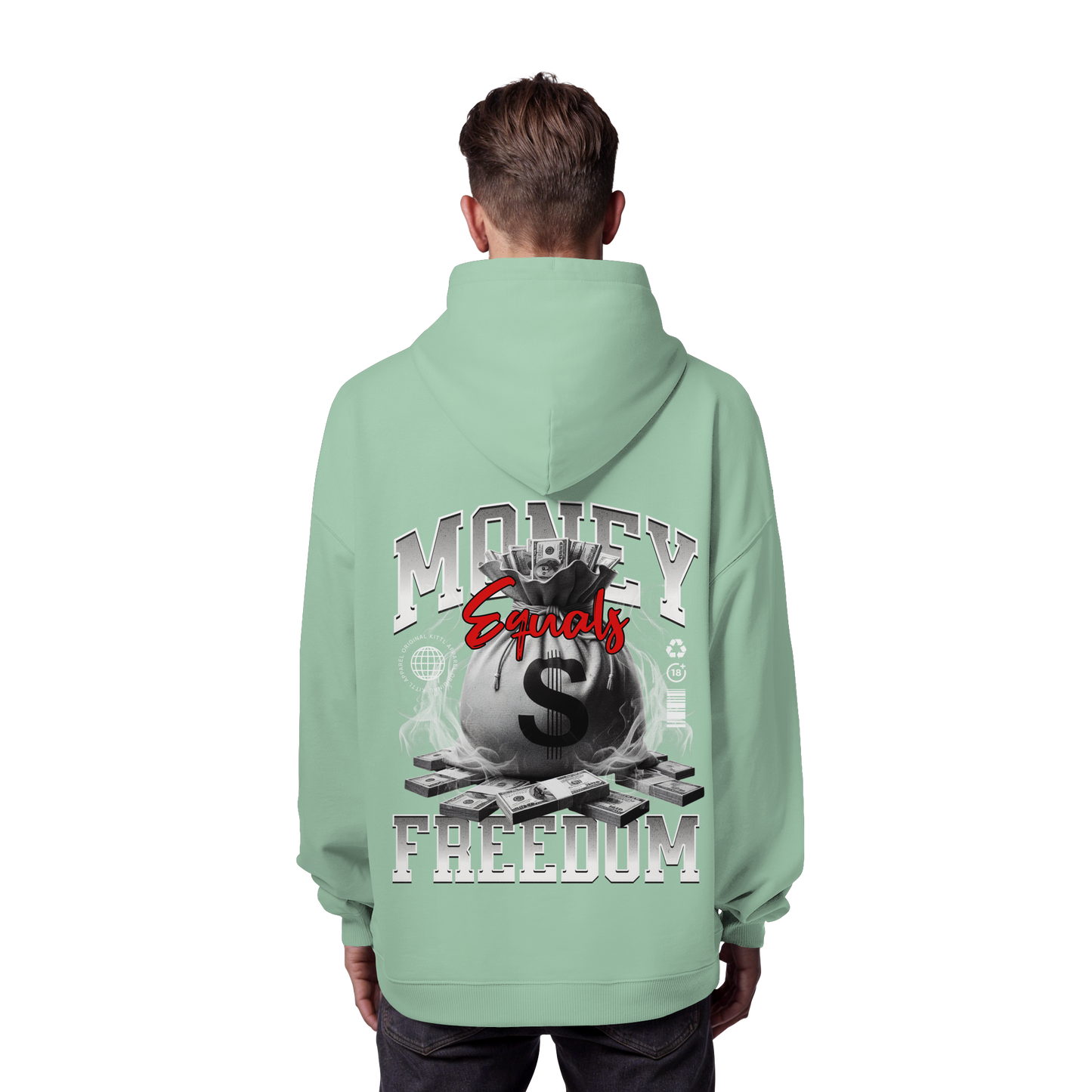 Money - Premium 350 g/m² Oversize Hoodie