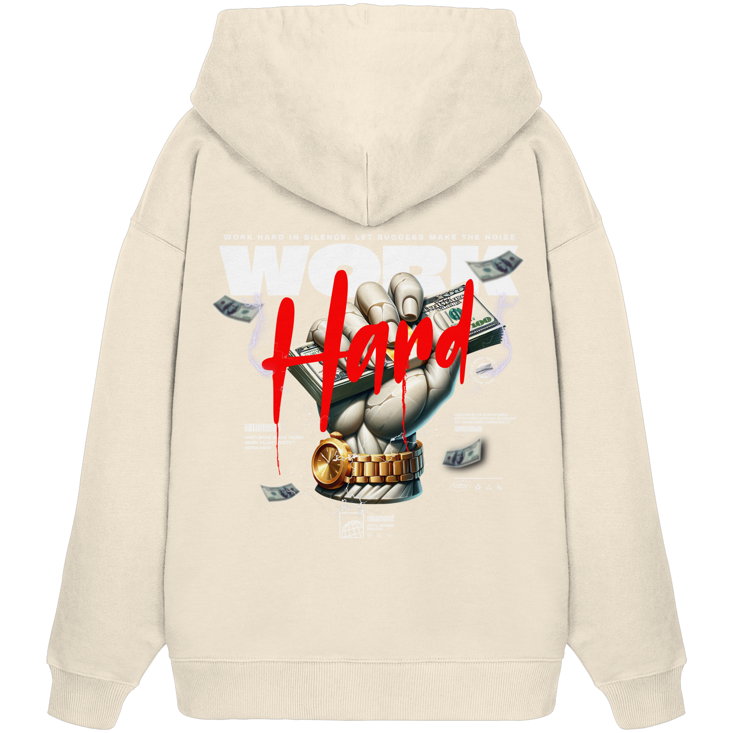 Money - Premium 350 g/m² Oversize Hoodie