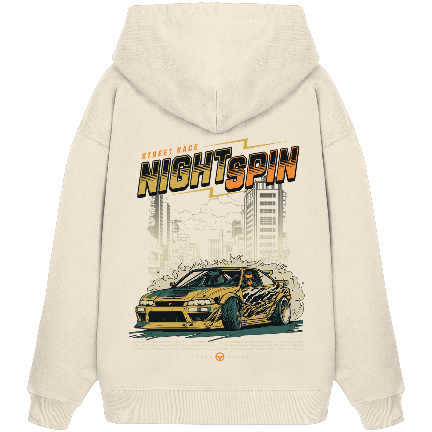 Car Style Japan Premium 350 g/m² - Oversize Hoodie