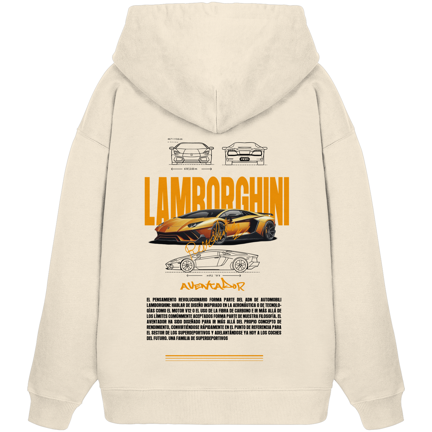 Car's Premium 350 g/m² - Oversize Hoodie