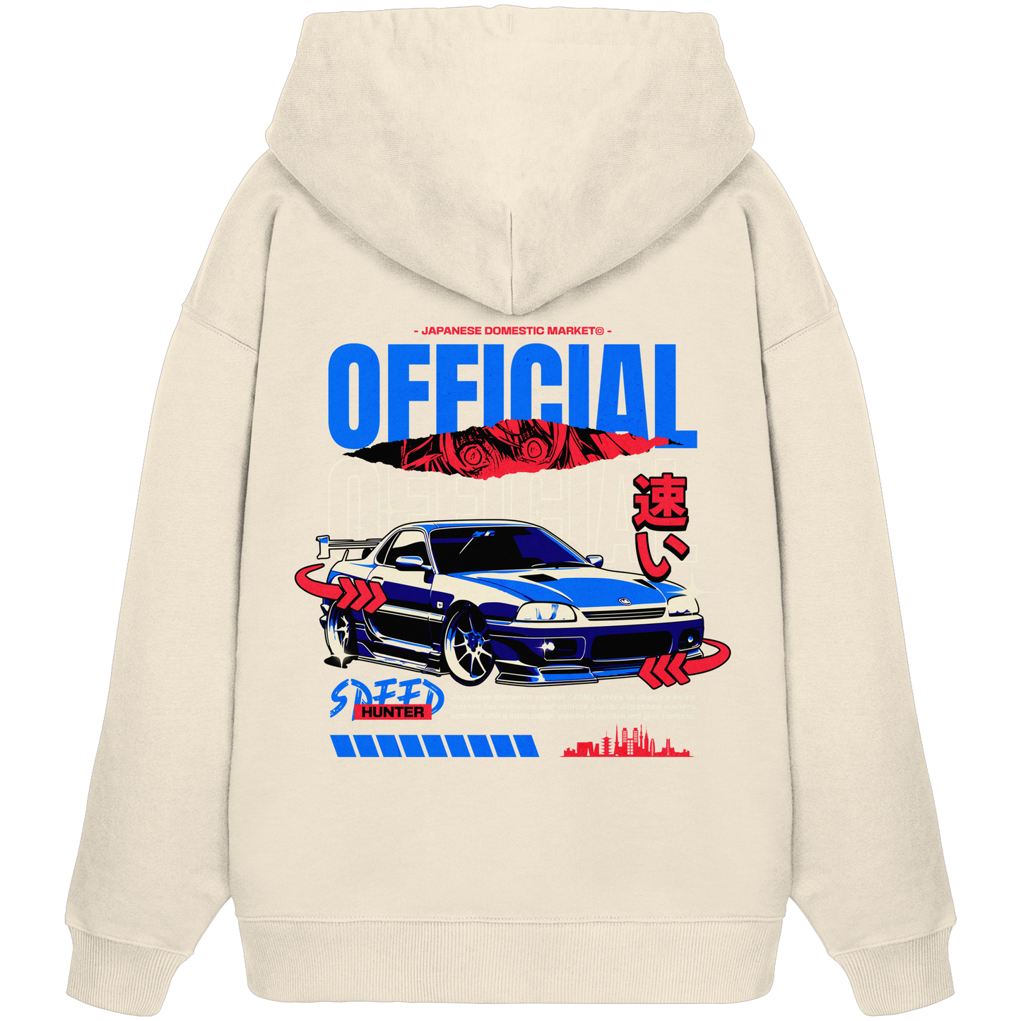 Car Style Japan Premium 350 g/m² - Oversize Hoodie