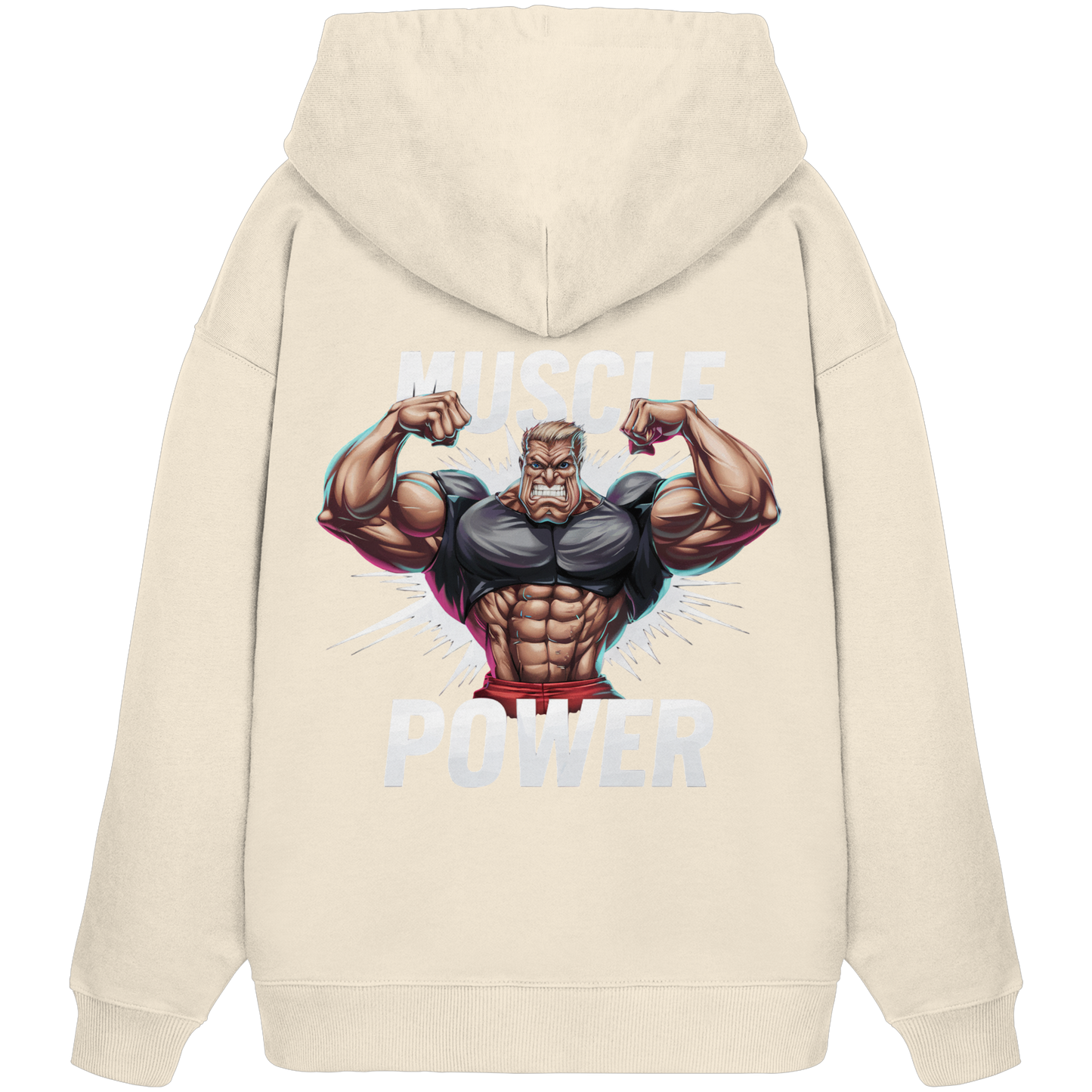 Fitness Muscle - Premium 350 g/m² Oversize Hoodie