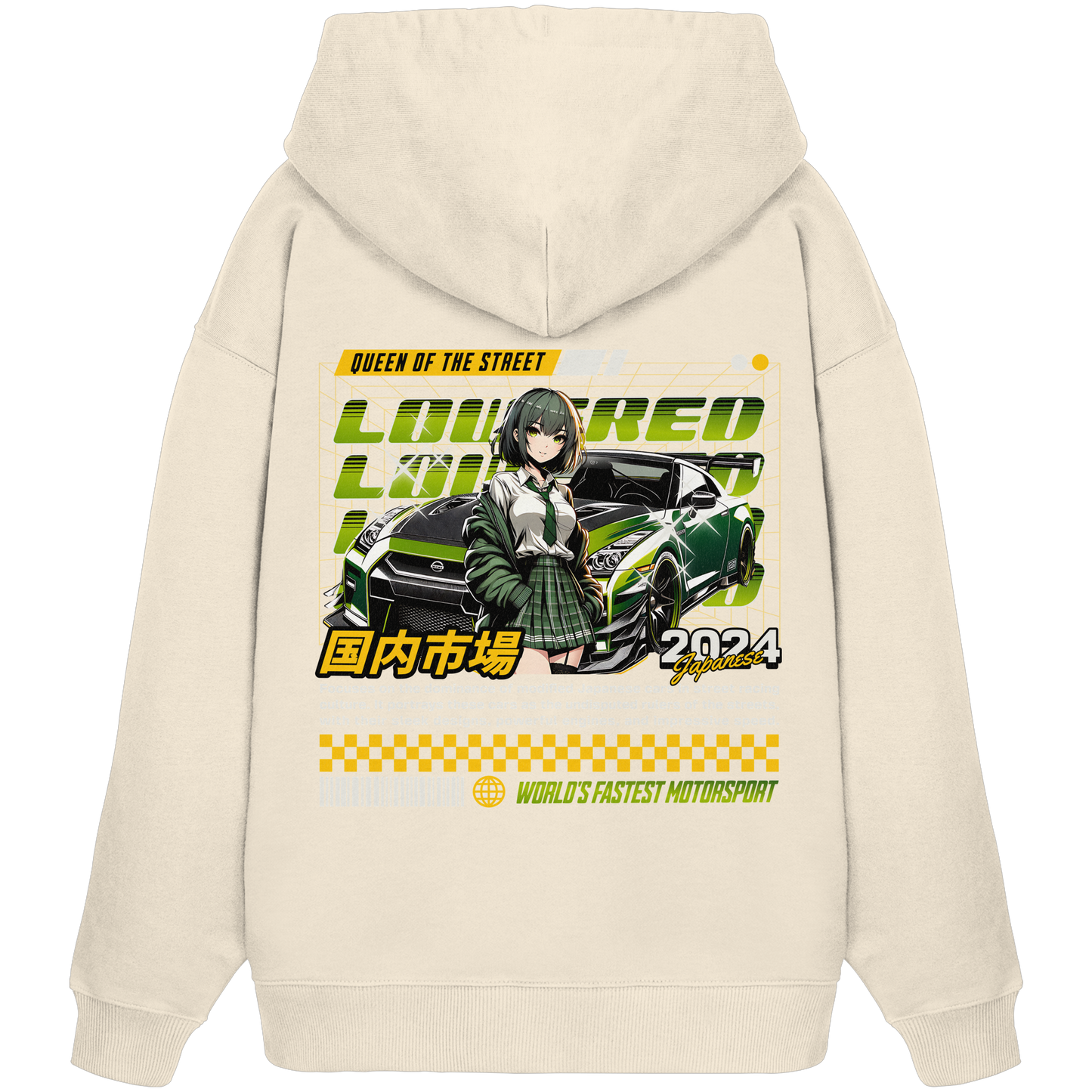 Car Style Japan Premium 350 g/m² - Oversize Hoodie