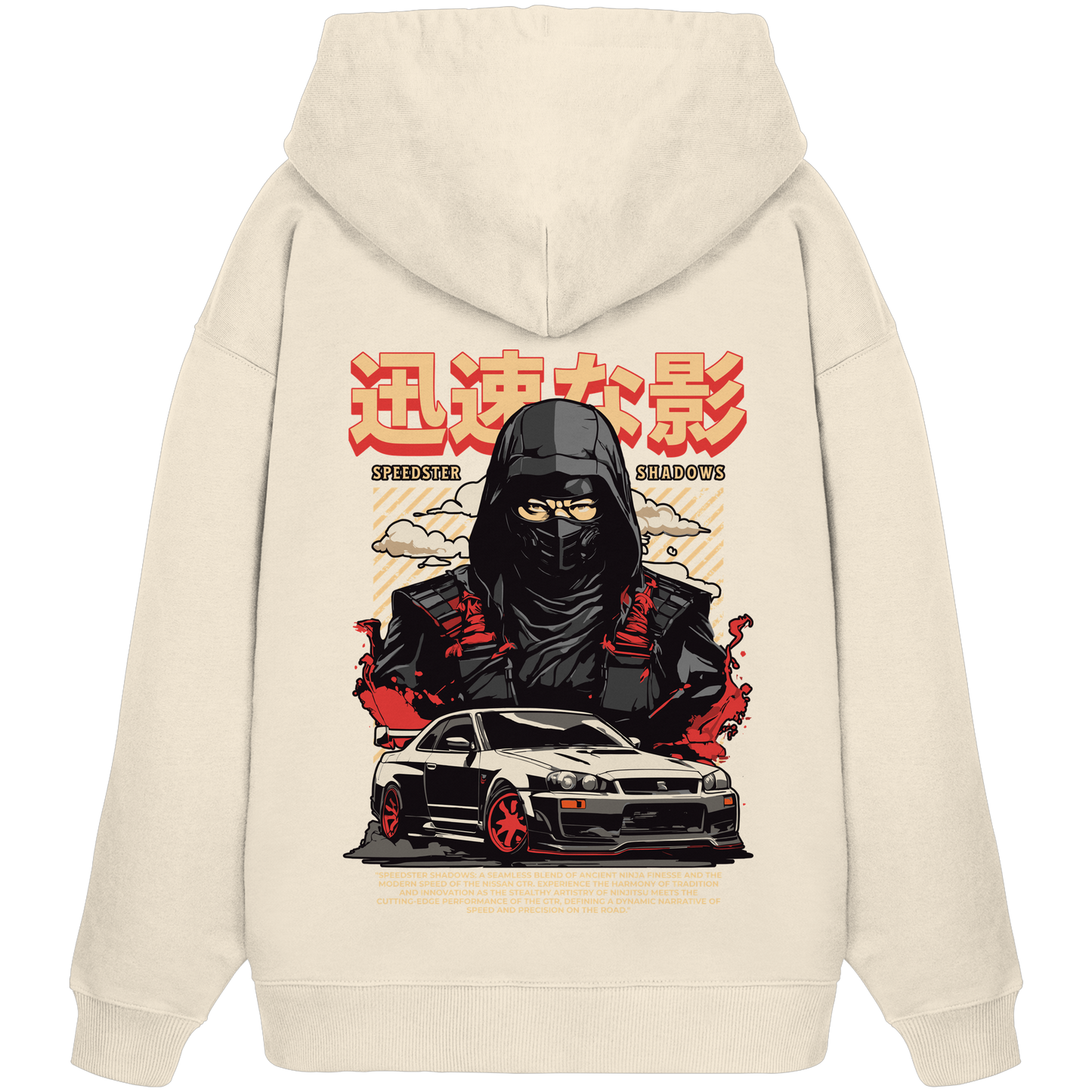 Car Style Japan Premium 350 g/m² - Oversize Hoodie