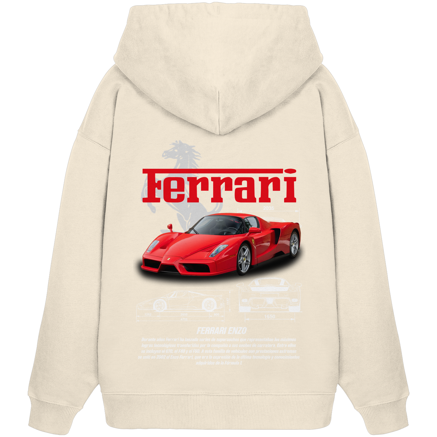 Car's Premium 350 g/m² - Oversize Hoodie