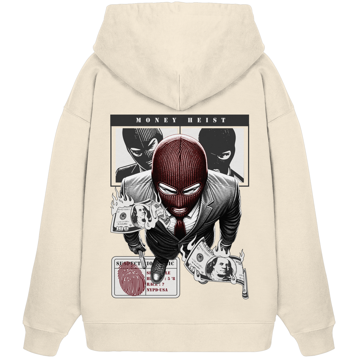Money - Premium 350 g/m² Oversize Hoodie