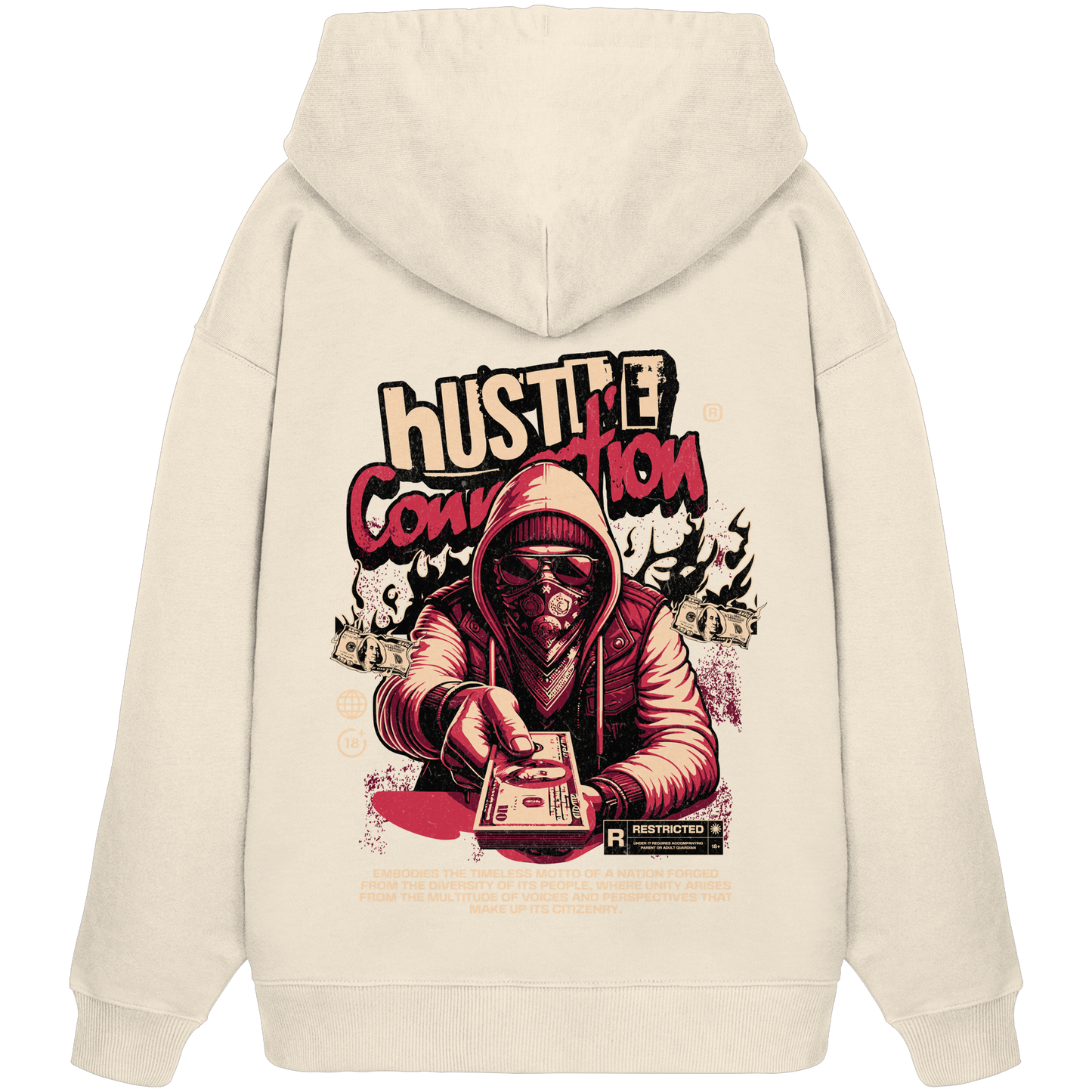 Money - Premium 350g/m² Oversize Hoodie
