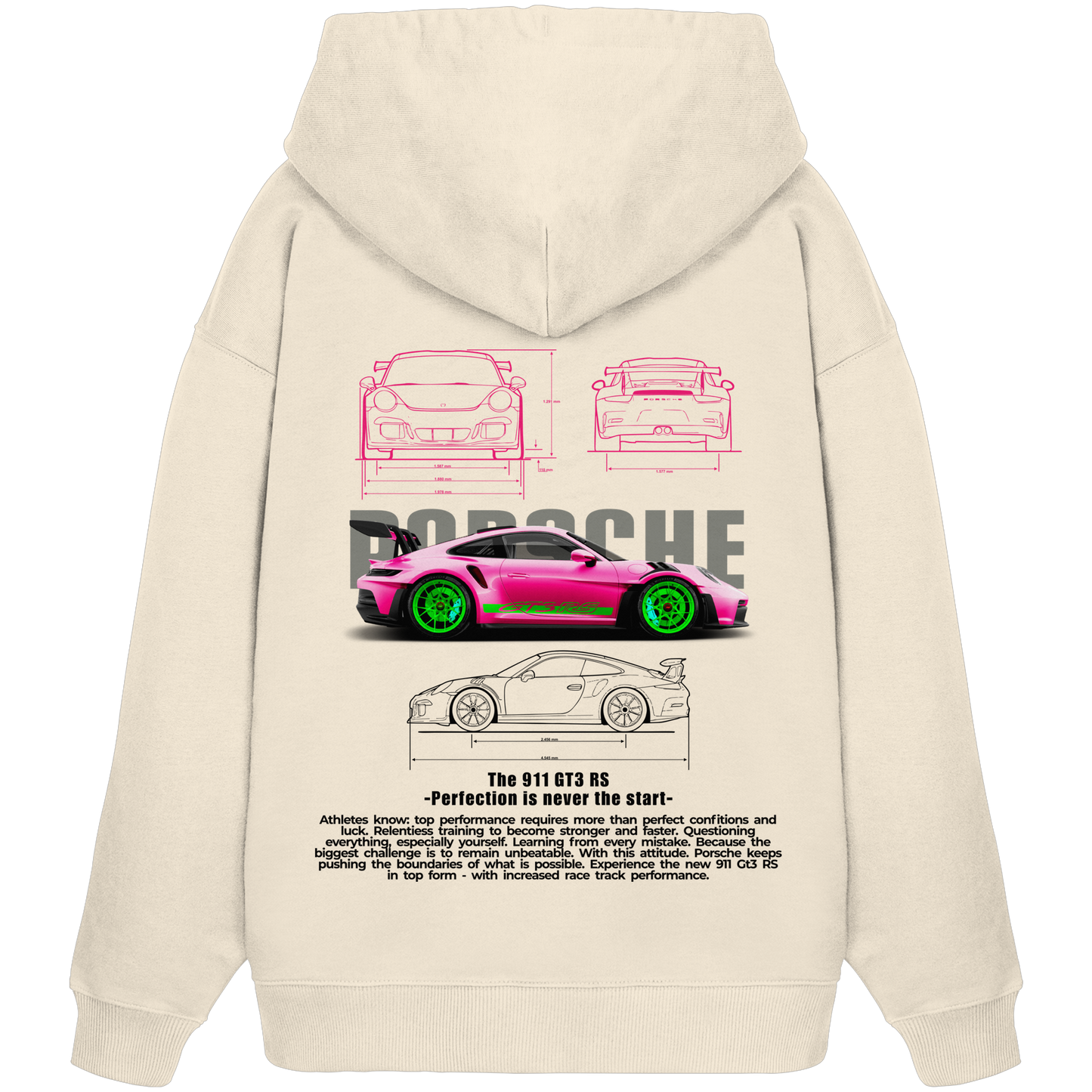 Car - Premium 350g/m²Oversize Hoodie