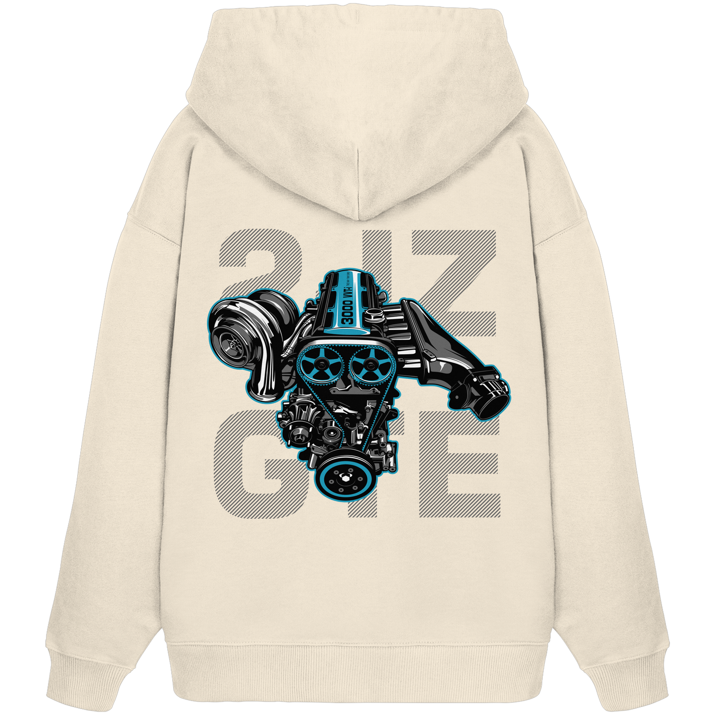 Car's Premium 350 g/m²- Oversize Hoodie
