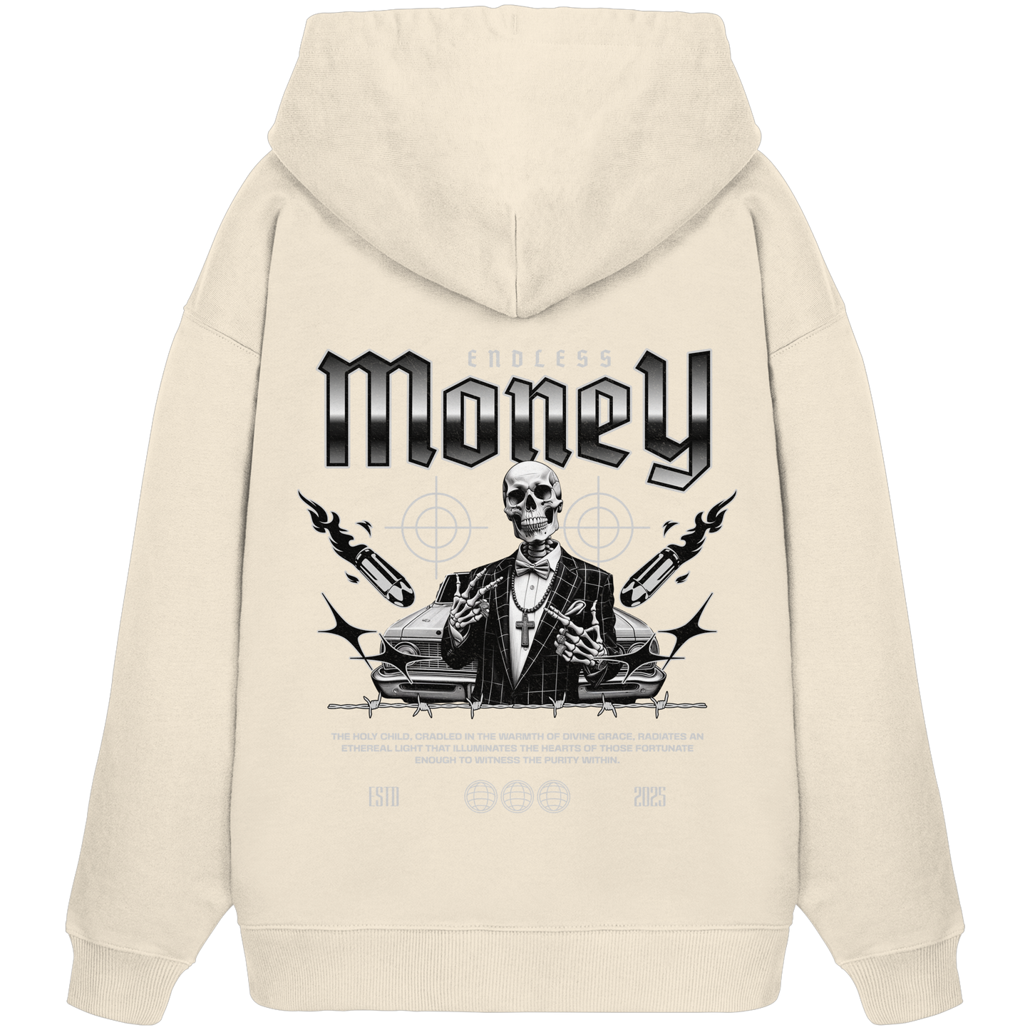 Money - Premium 350 g/m² Oversize Hoodie