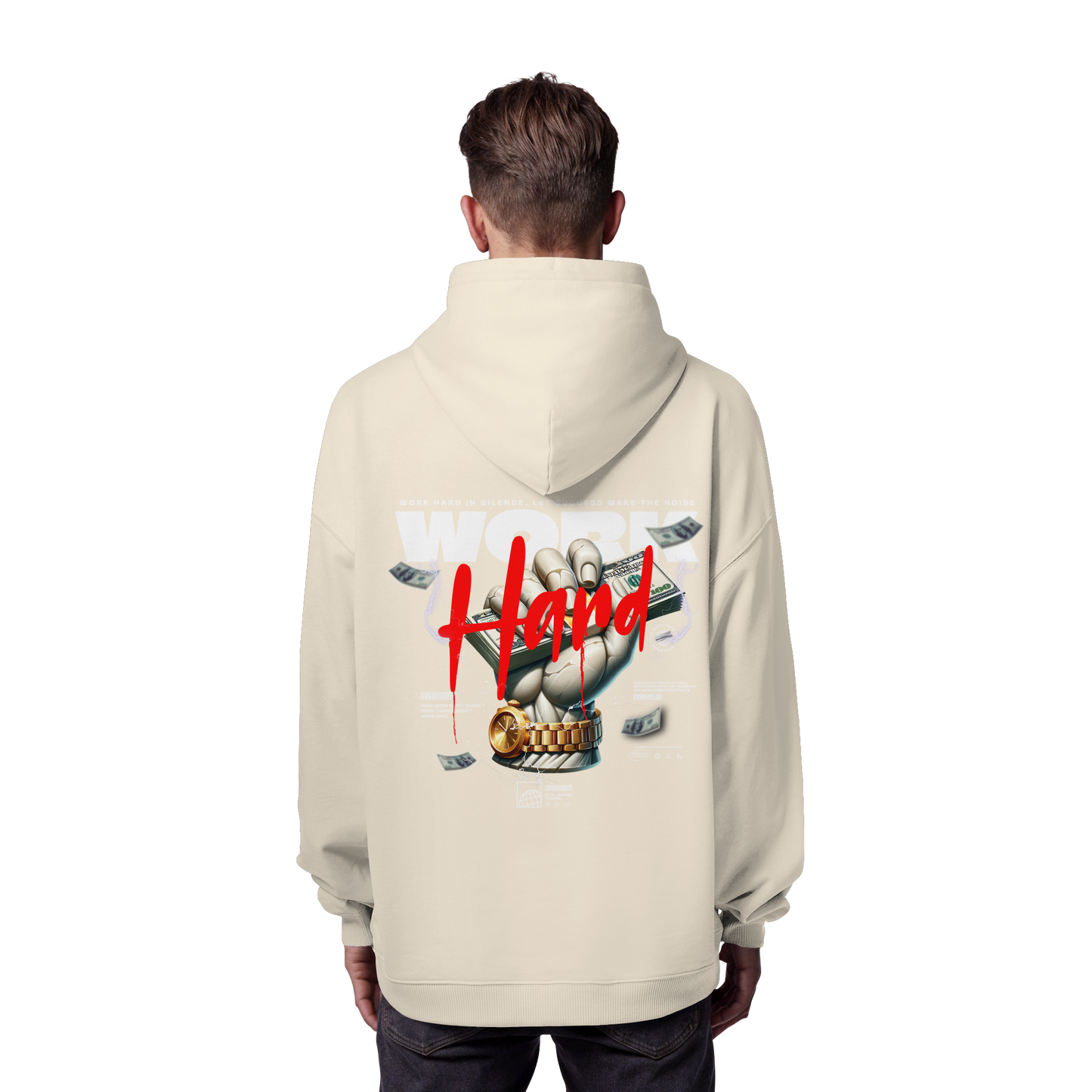 Money - Premium 350 g/m² Oversize Hoodie