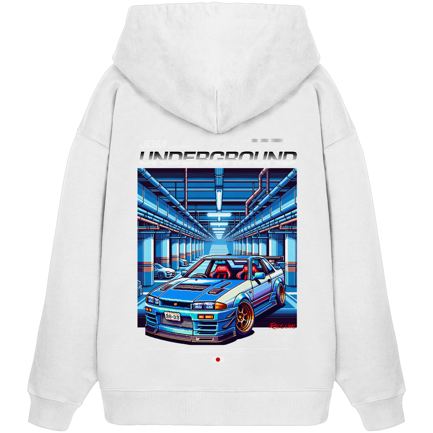 Car Style Japan Premium 350 g/m² - Oversize Hoodie
