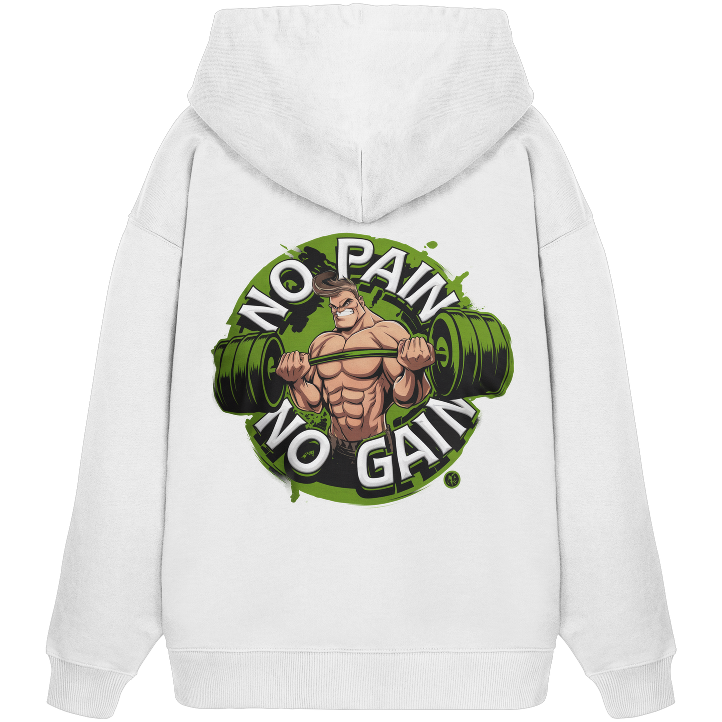 Fitness No Pain - Premium 350g/m² Oversize Hoodie