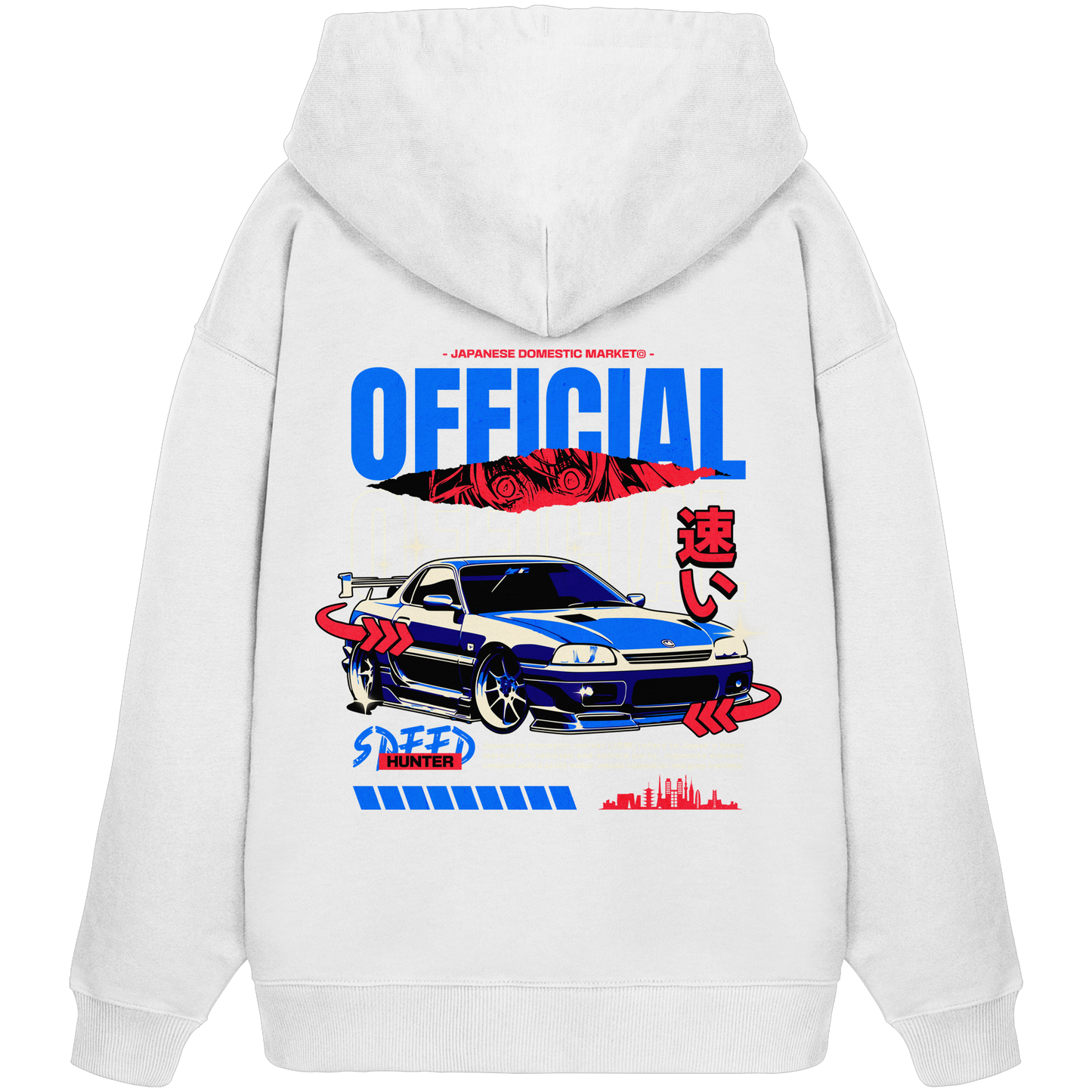 Car Style Japan Premium 350 g/m² - Oversize Hoodie