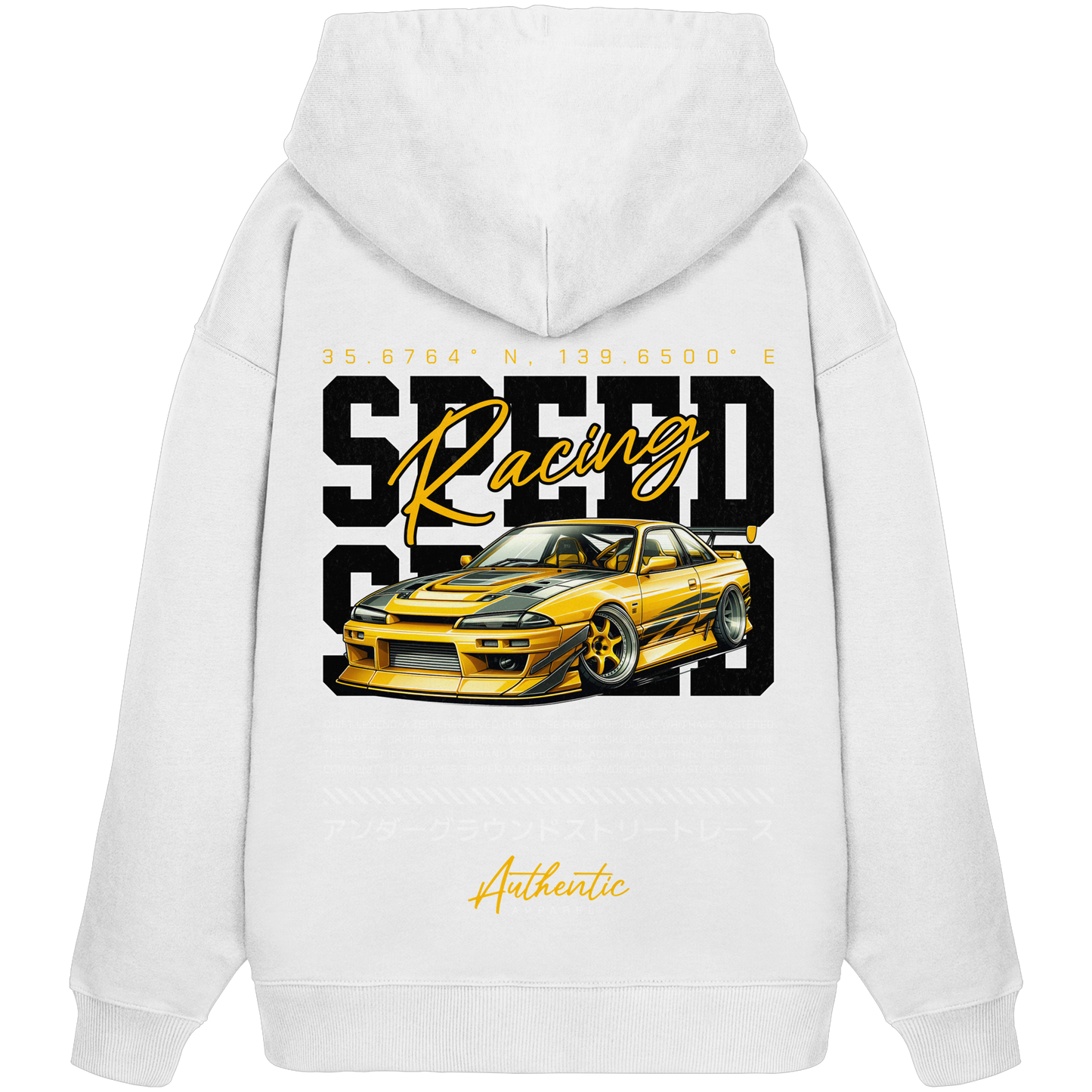 Car Style Japan Premium 320 g/m² - Oversize Hoodie