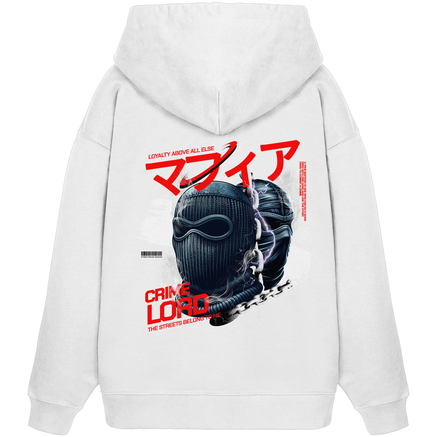 Streetwear - Premium 350 g/m² Oversize Hoodie