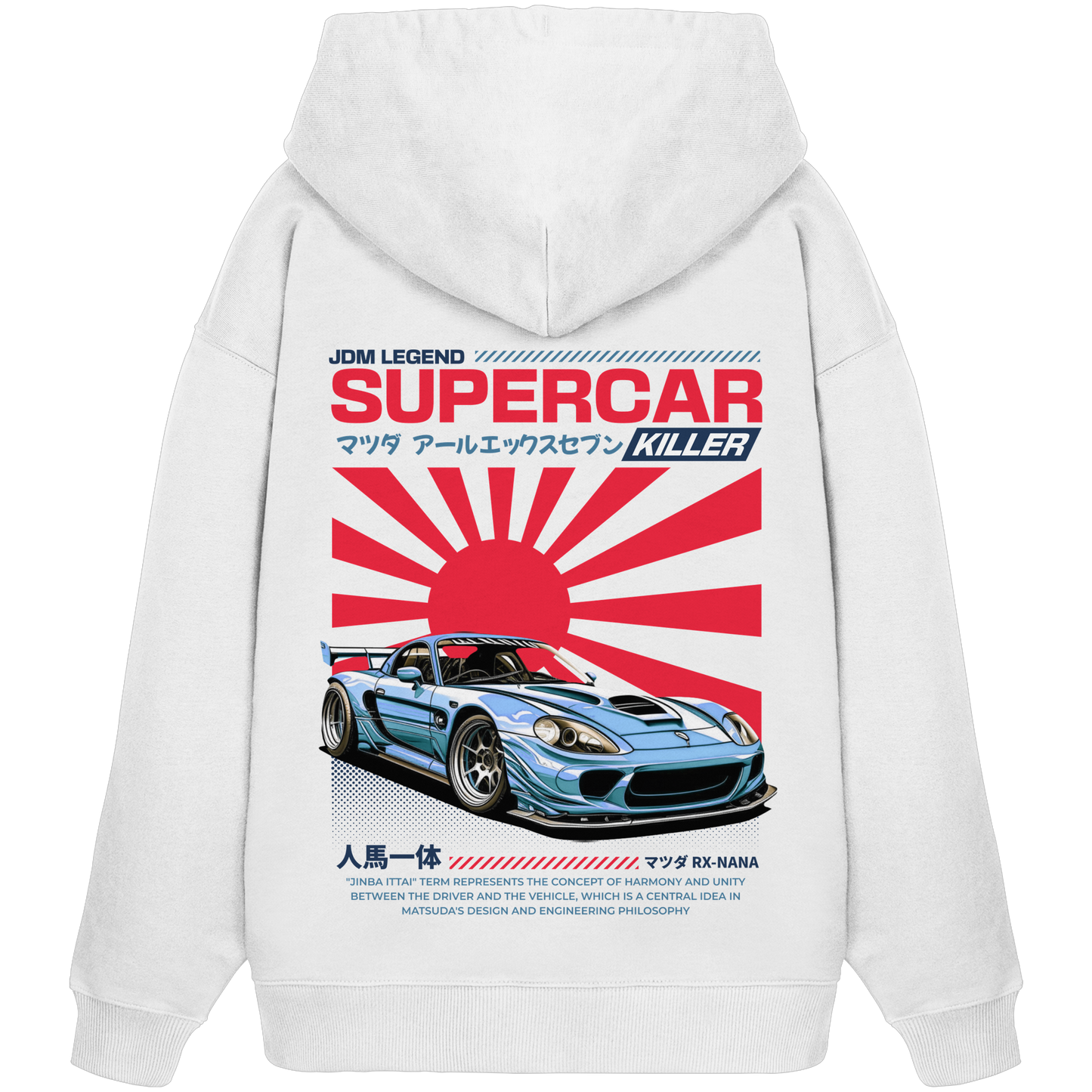 Car Style Japan Premium 350 g/m² - Oversize Hoodie