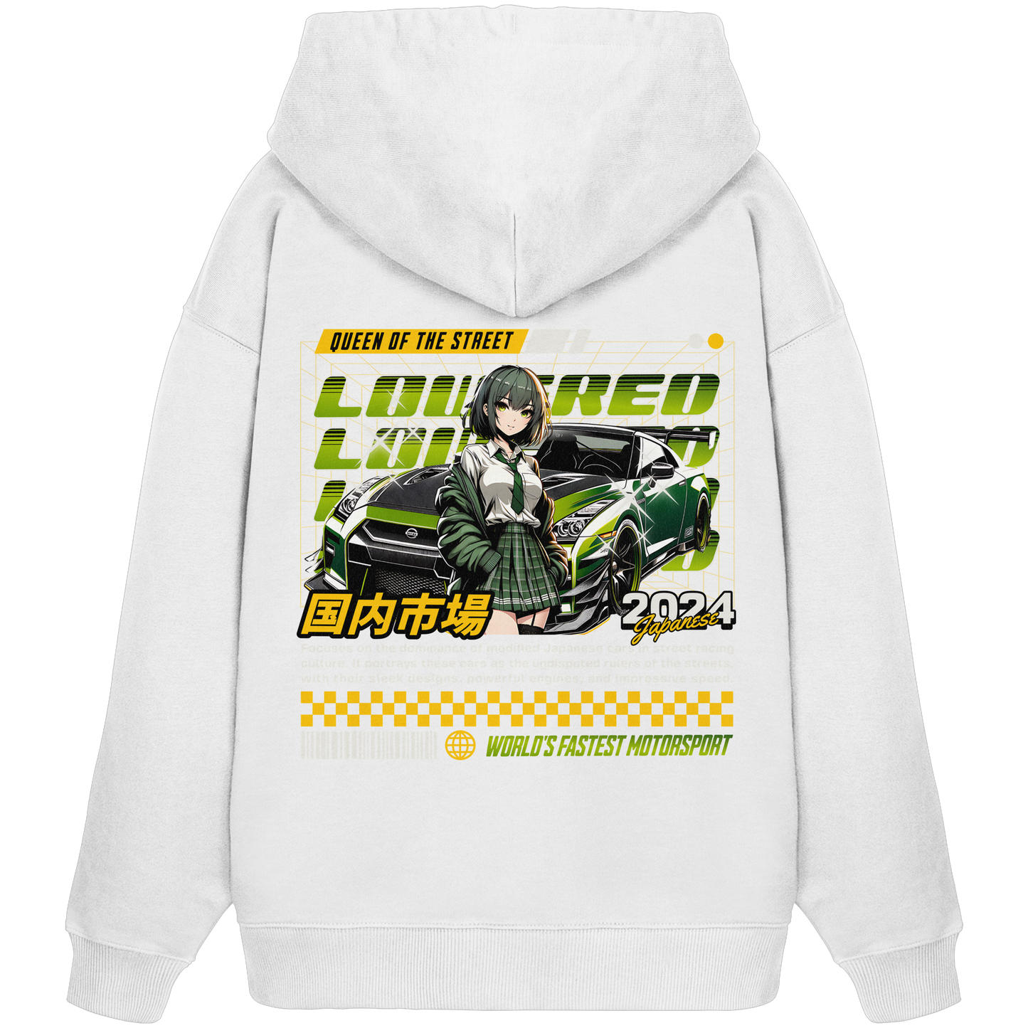Car Style Japan Premium 350 g/m² - Oversize Hoodie