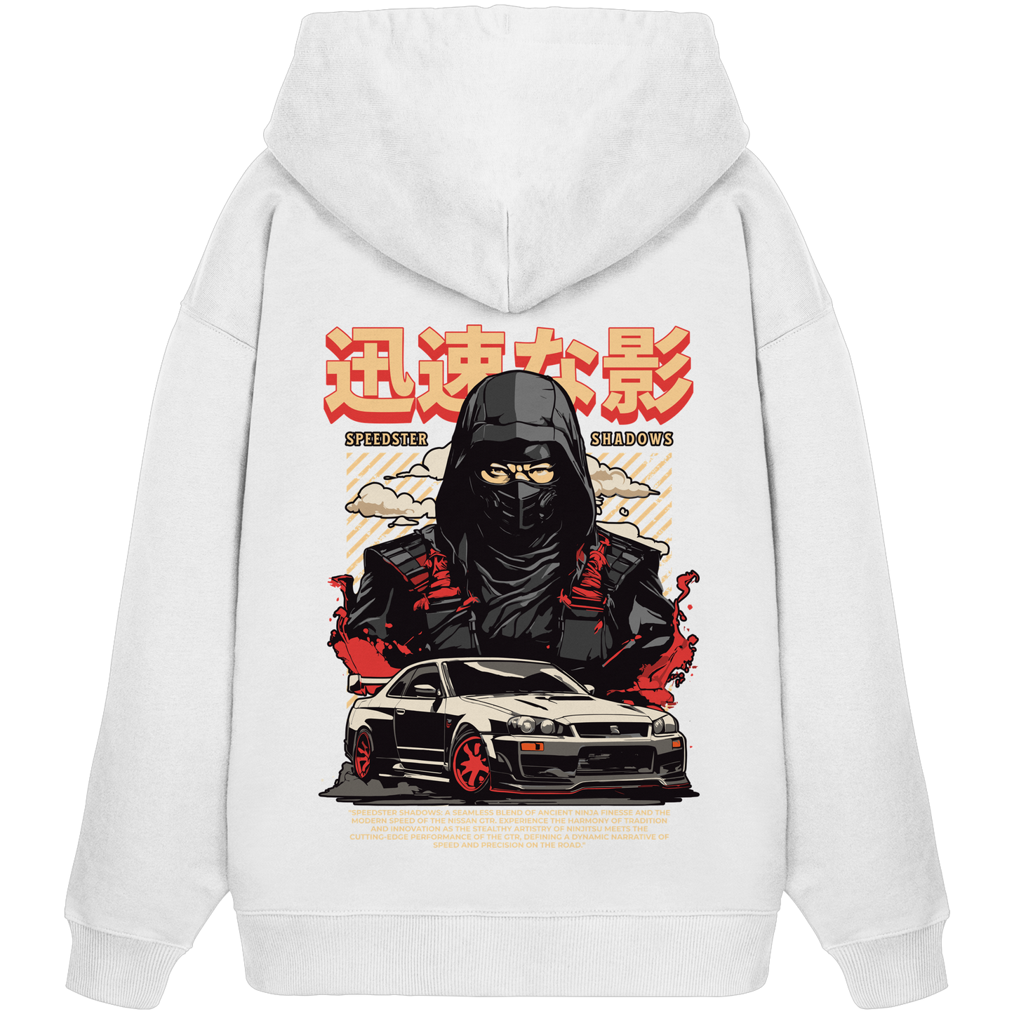 Car Style Japan Premium 350 g/m² - Oversize Hoodie