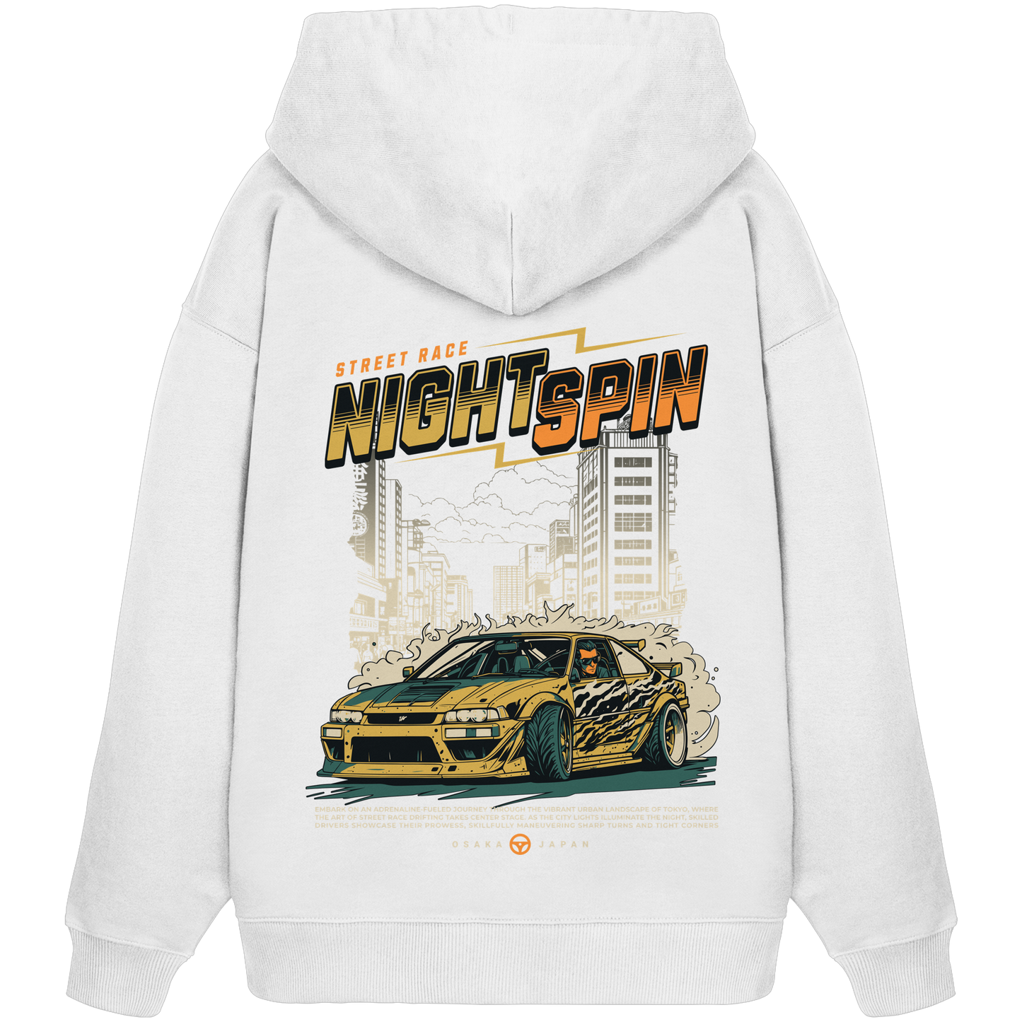 Car Style Japan Premium 350 g/m² - Oversize Hoodie