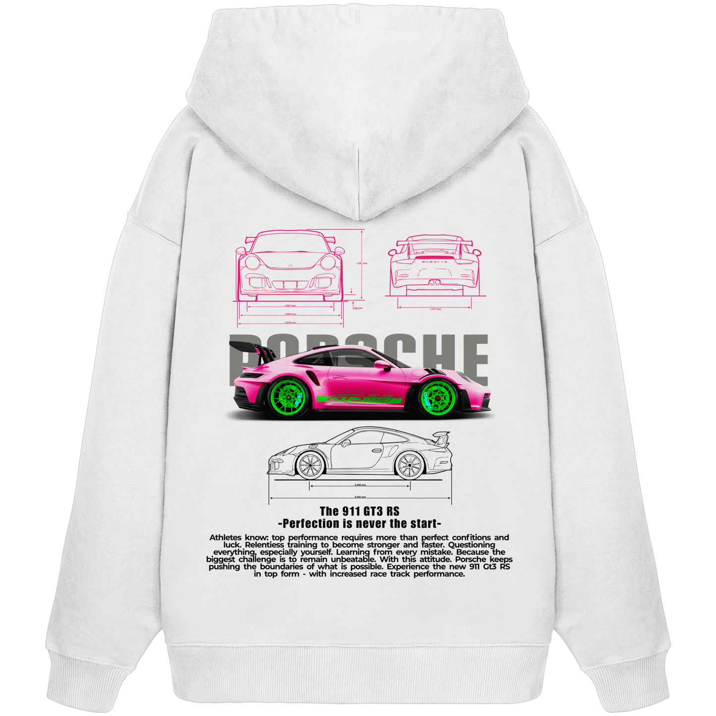Car - Premium 350g/m²Oversize Hoodie