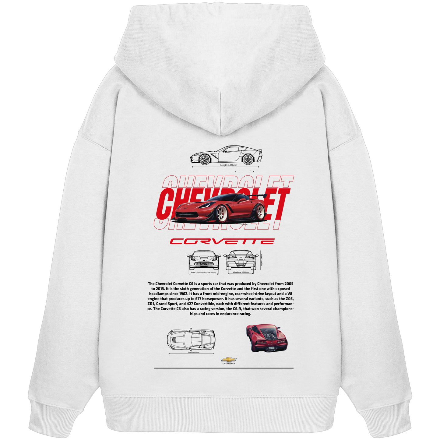 Car's Premium 350 g/m²- Oversize Hoodie