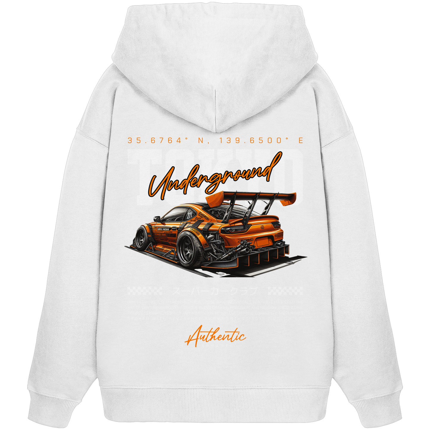 Car Style Japan Premium 350 g/m² - Oversize Hoodie