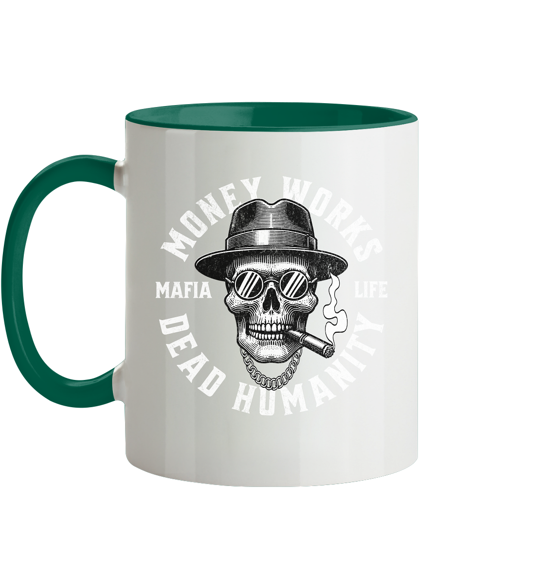 Tasse - zweifarbig mit zwei Seitendruck