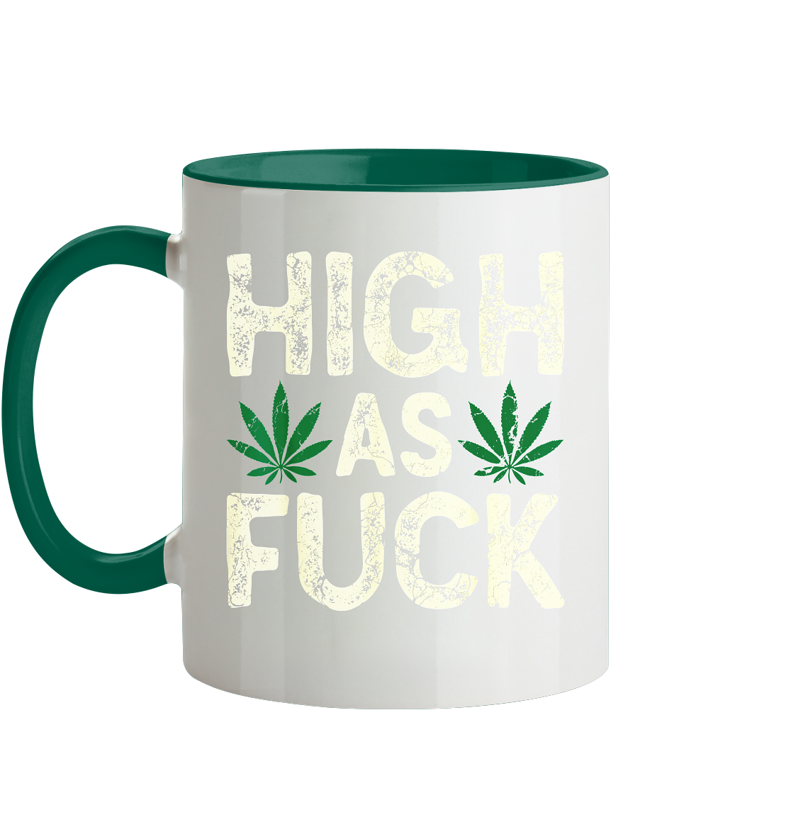 Tasse - zweifarbig mit zwei Seitendruck