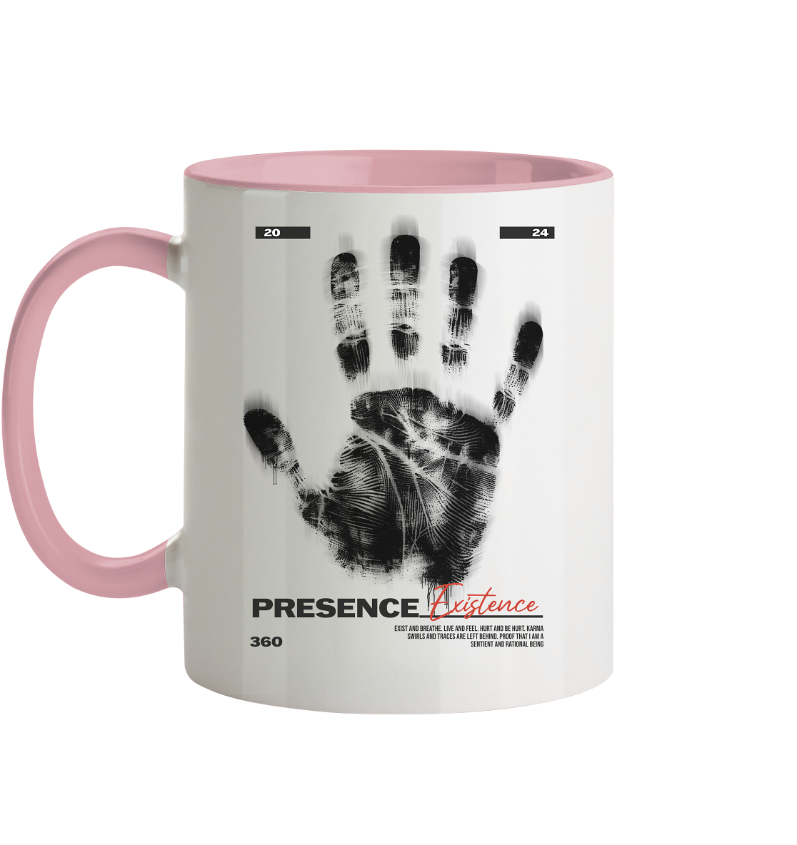 Tasse - zweifarbig mit zwei Seitendruck