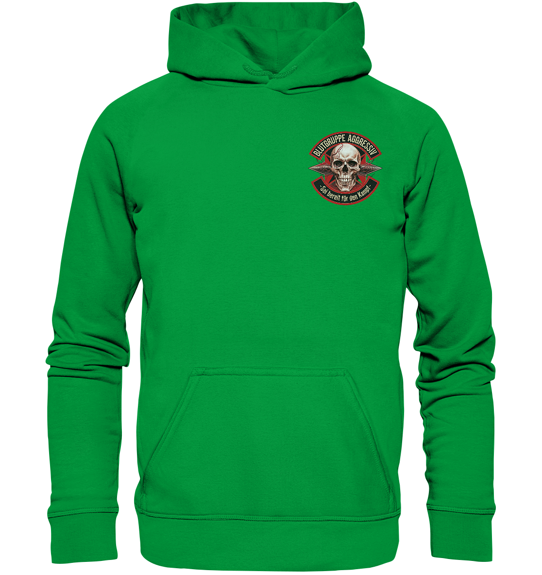 Blutgruppe Aggressiv Fauen - Frauen Hoodie