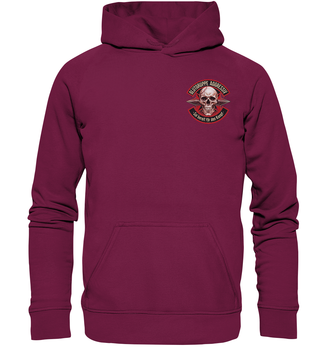 Blutgruppe Aggressiv Fauen - Frauen Hoodie